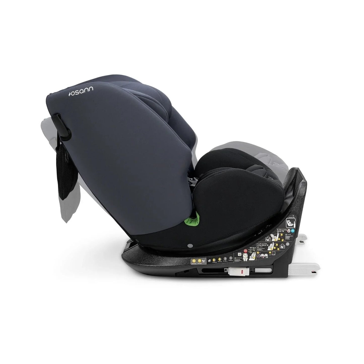 Osann Four360 0+/1/2/3 S ISOFIX Car Seat - Black Grey - mezetto ebebek ebebek