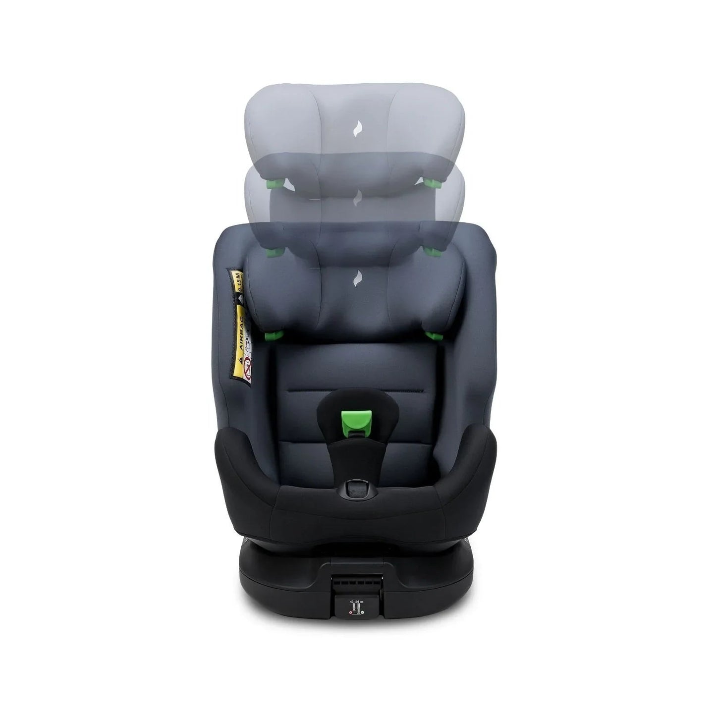 Osann Four360 0+/1/2/3 SL ECE R129/04 Car Seat - Black Grey - mezetto ebebek ebebek