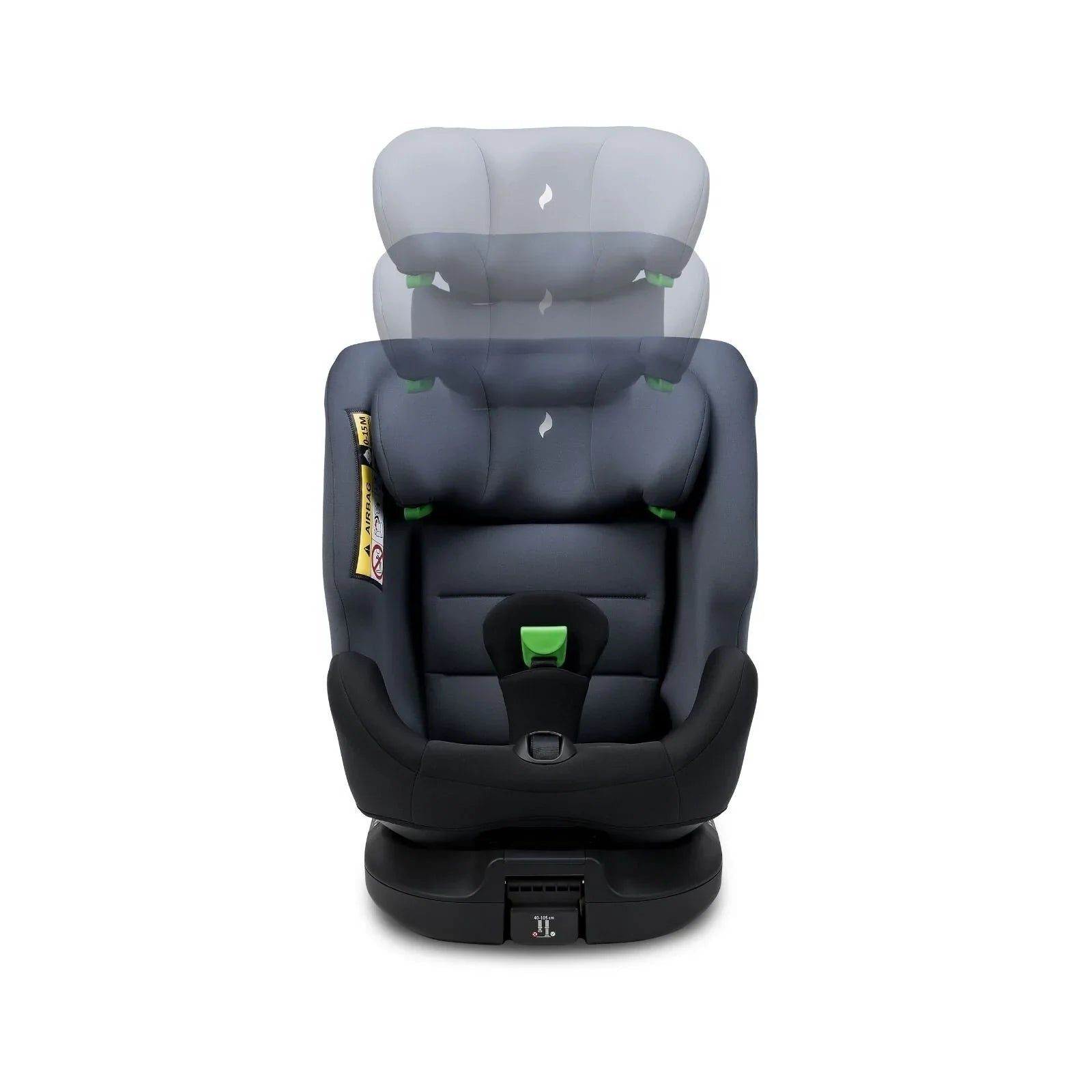 Osann Four360 0+/1/2/3 SL ECE R129/04 Car Seat - Black Grey - mezetto ebebek ebebek
