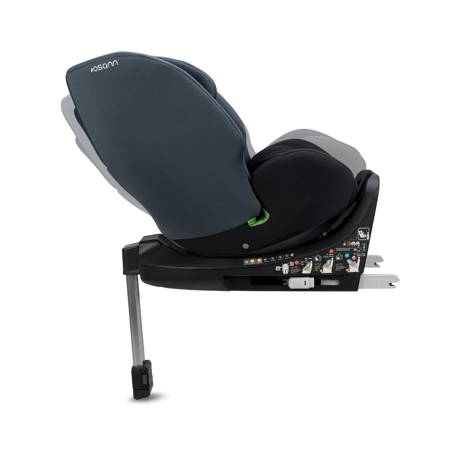 Osann Four360 0+/1/2/3 SL ECE R129/04 Car Seat - Black Grey - mezetto ebebek ebebek