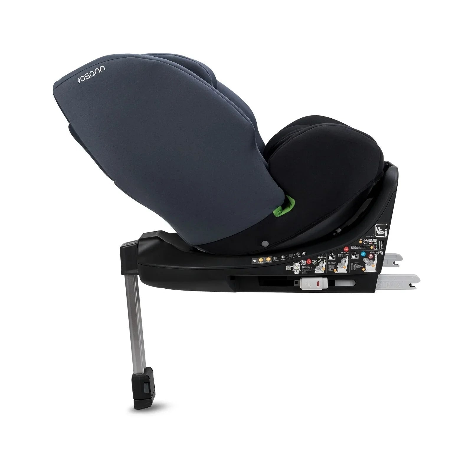 Osann Four360 0+/1/2/3 SL ECE R129/04 Car Seat - Black Grey - mezetto ebebek ebebek