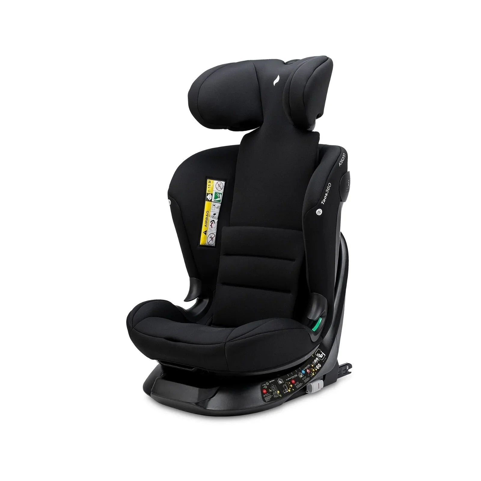 Osann Taos360 ECE R129/04 Car Seat - Black Grey - mezetto ebebek ebebek
