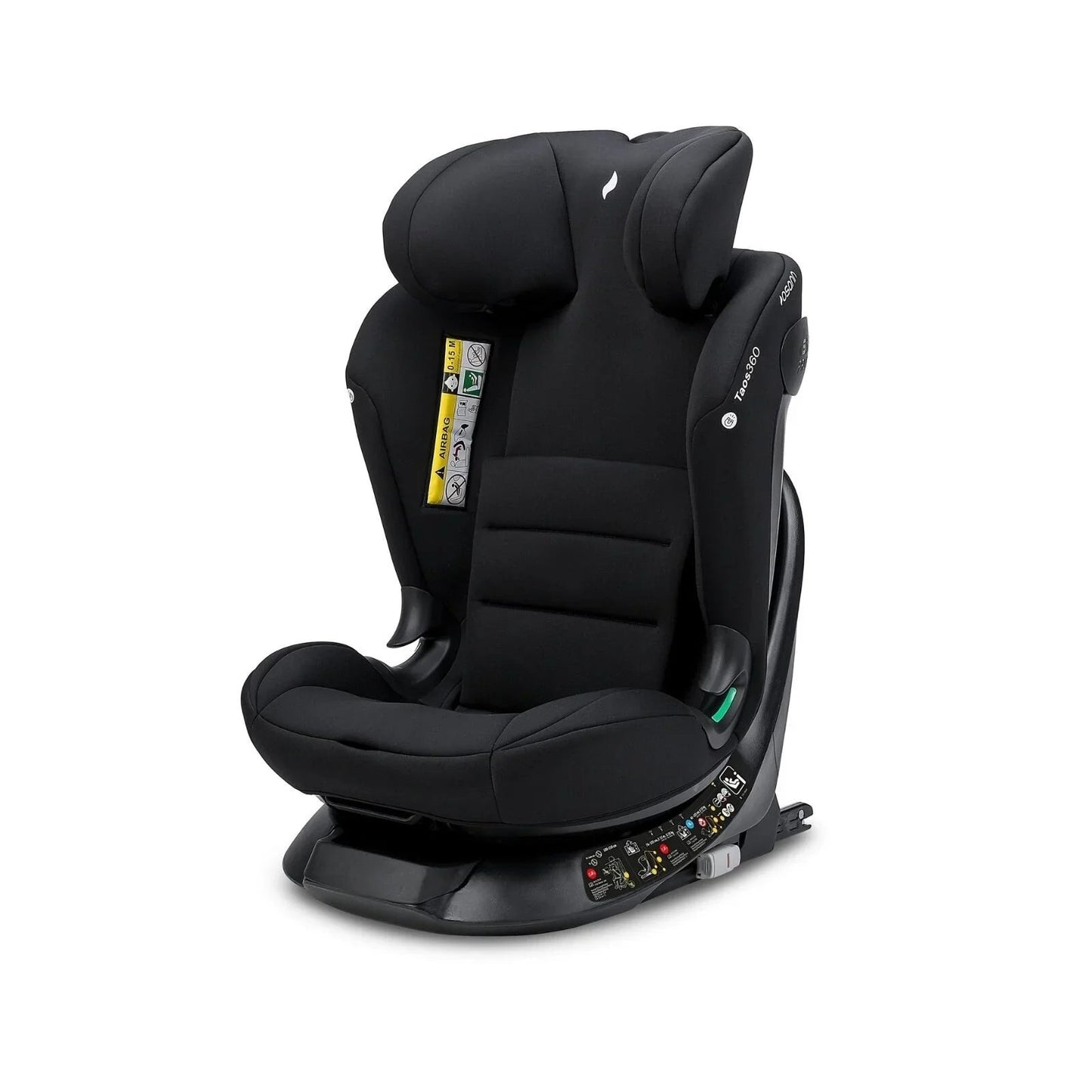Osann Taos360 ECE R129/04 Car Seat - Black Grey - mezetto ebebek ebebek