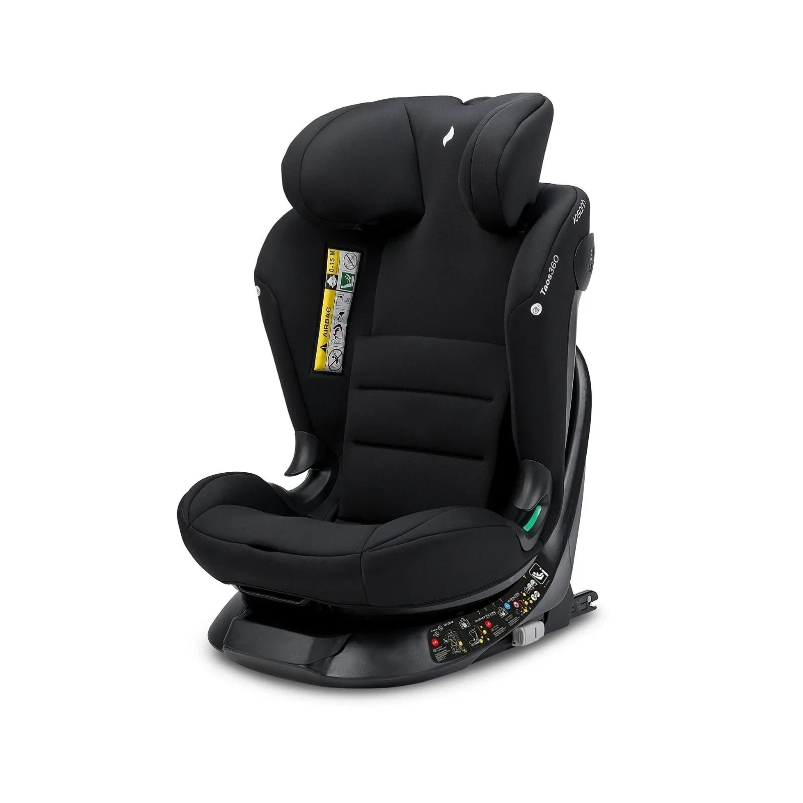 Osann Taos360 ECE R129/04 Car Seat - Black Grey - mezetto ebebek ebebek