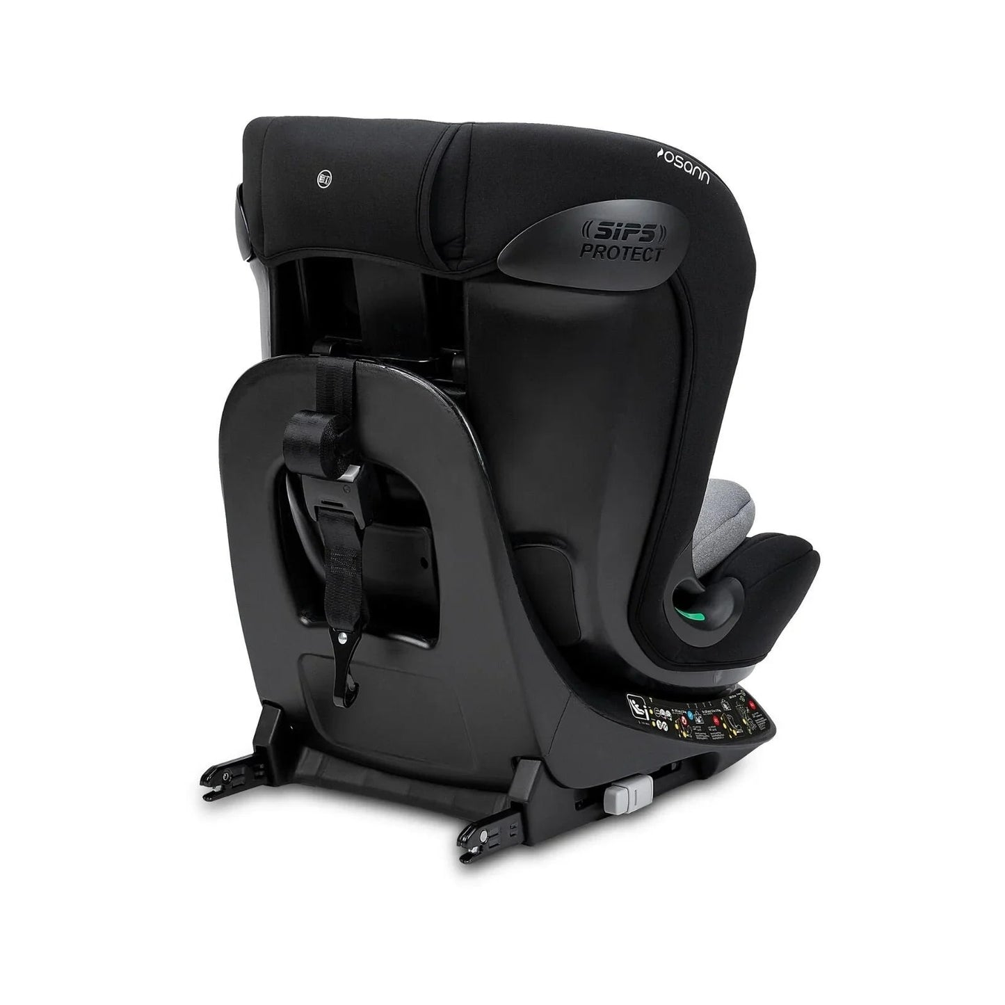 Osann Taos360 ECE R129/04 Car Seat - Black Grey - mezetto ebebek ebebek