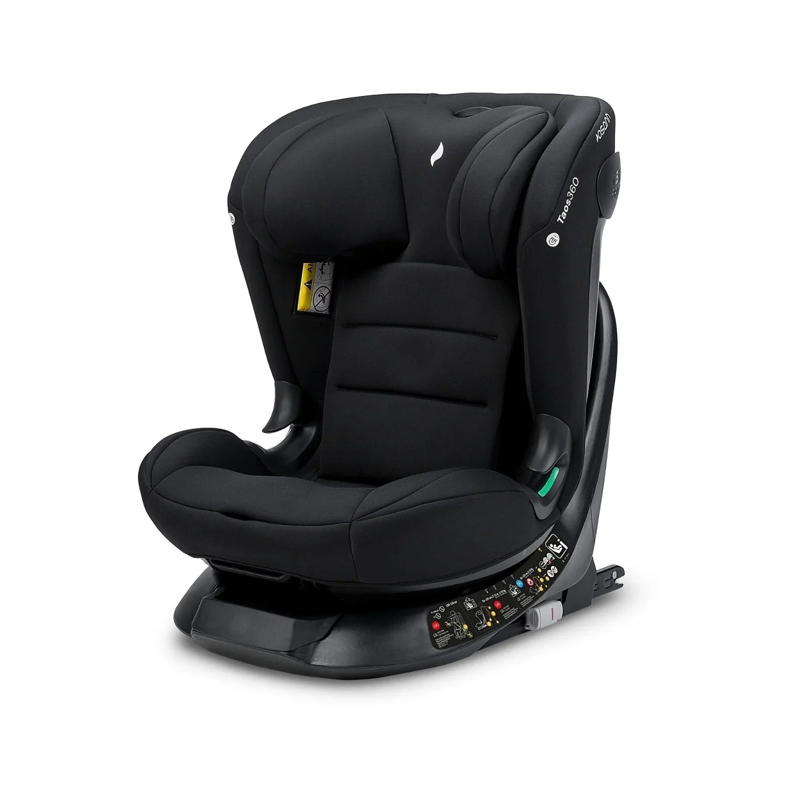 Osann Taos360 ECE R129/04 Car Seat - Black Grey - mezetto ebebek ebebek