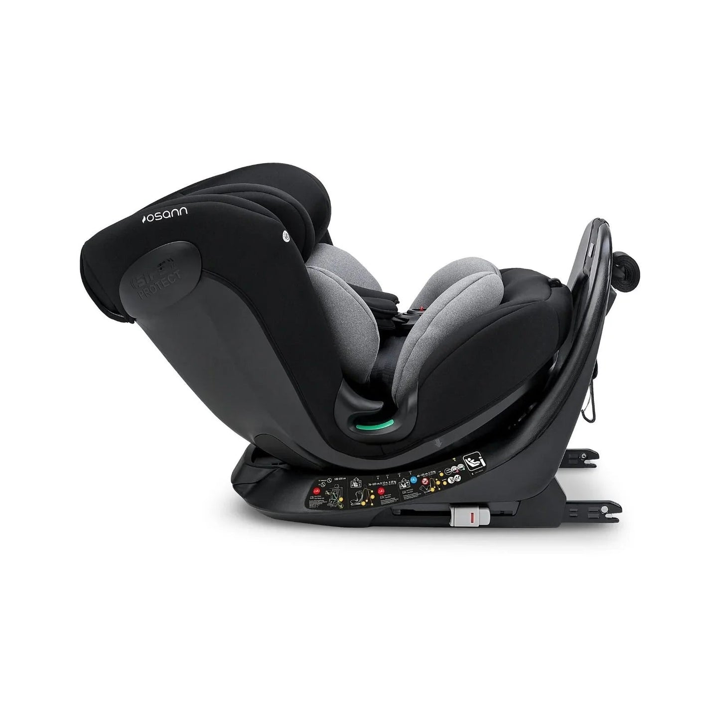 Osann Taos360 ECE R129/04 Car Seat - Black Grey - mezetto ebebek ebebek