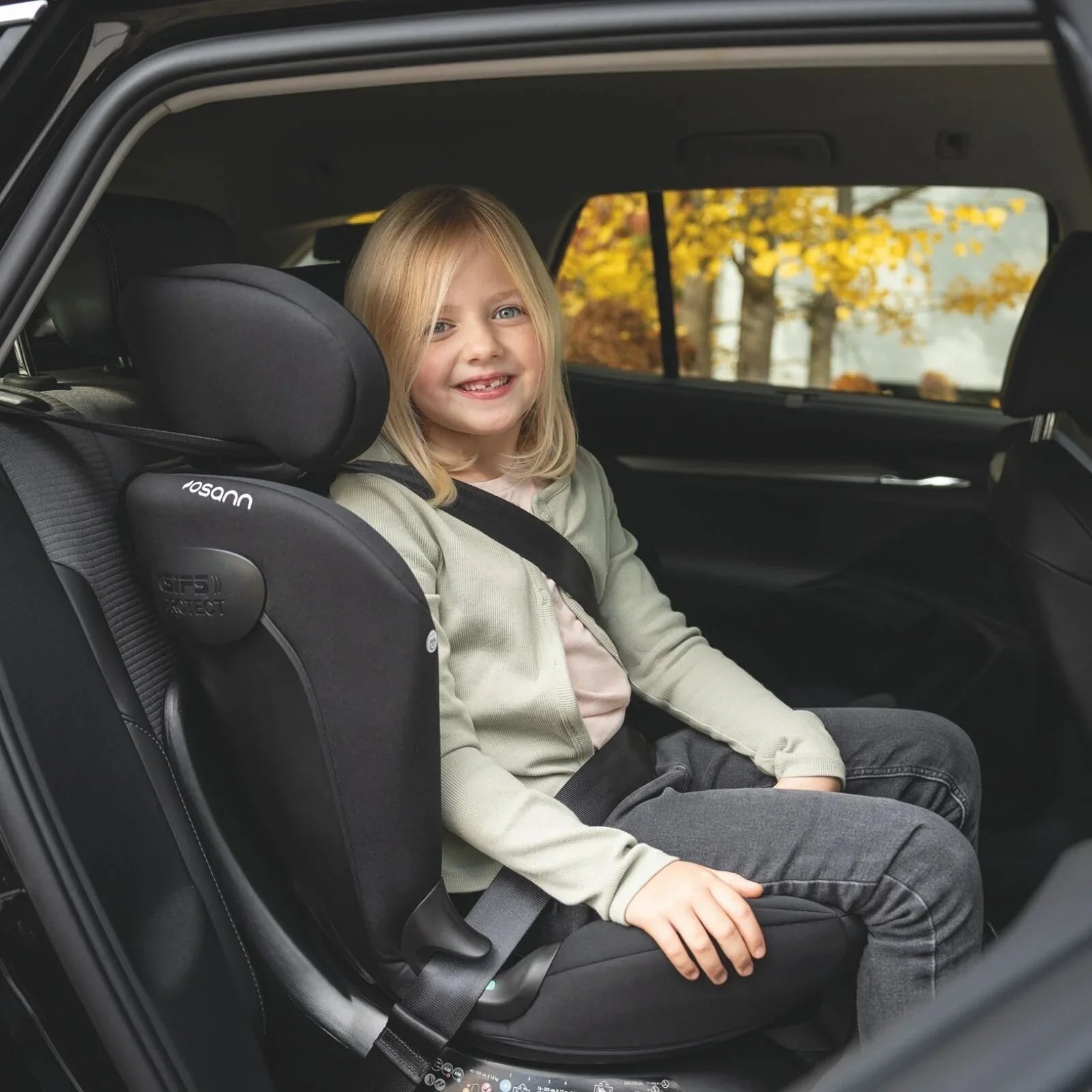 Osann Taos360 ECE R129/04 Car Seat - Black Grey - mezetto ebebek ebebek