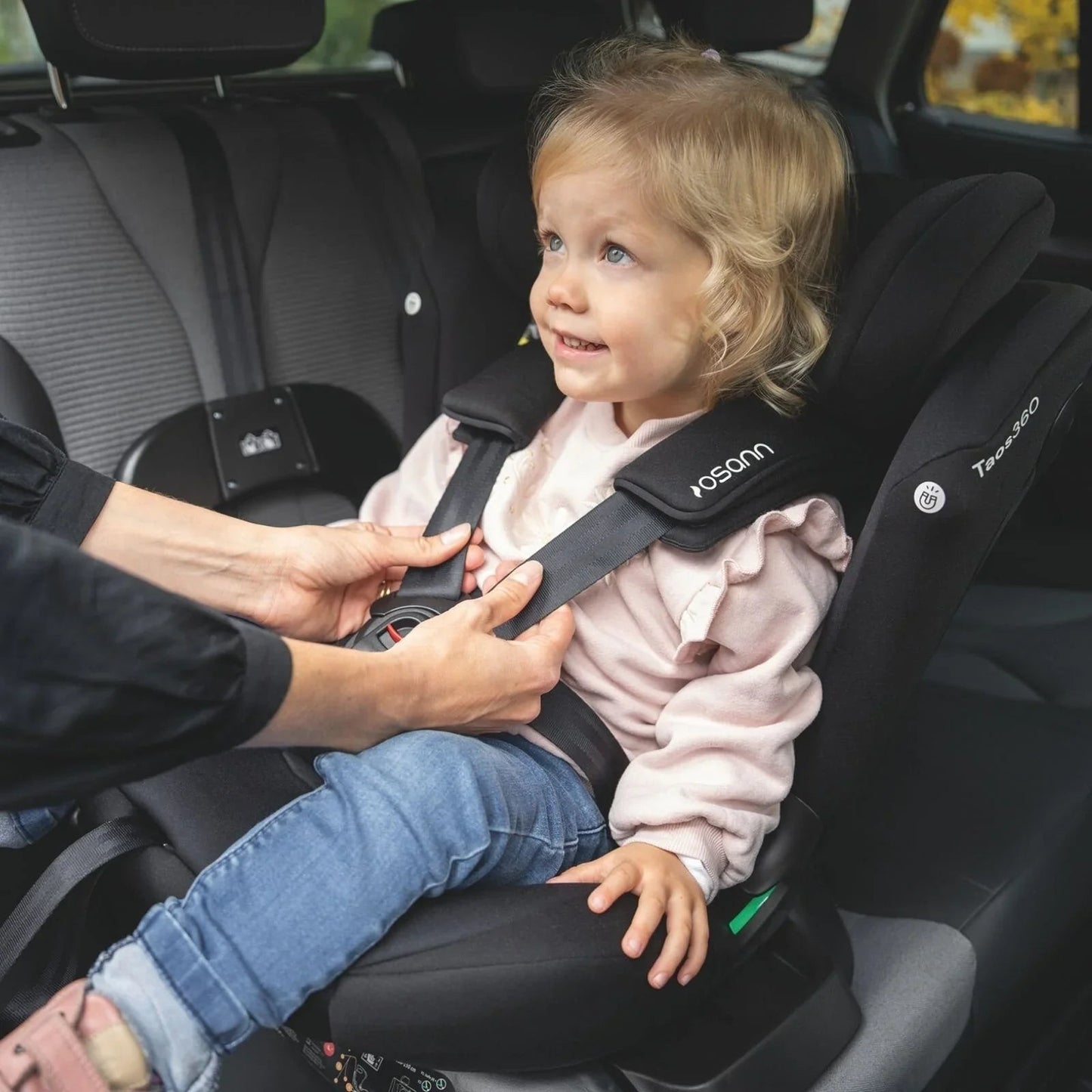 Osann Taos360 ECE R129/04 Car Seat - Black Grey - mezetto ebebek ebebek