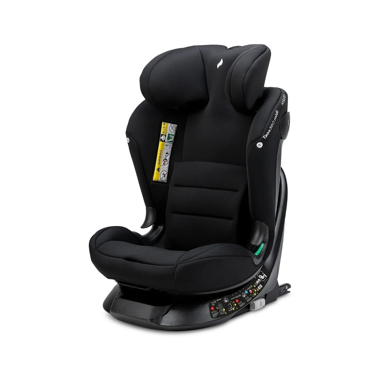 Osann Taos360 Midi ECE R129/04 Car Seat - Black - mezetto ebebek ebebek
