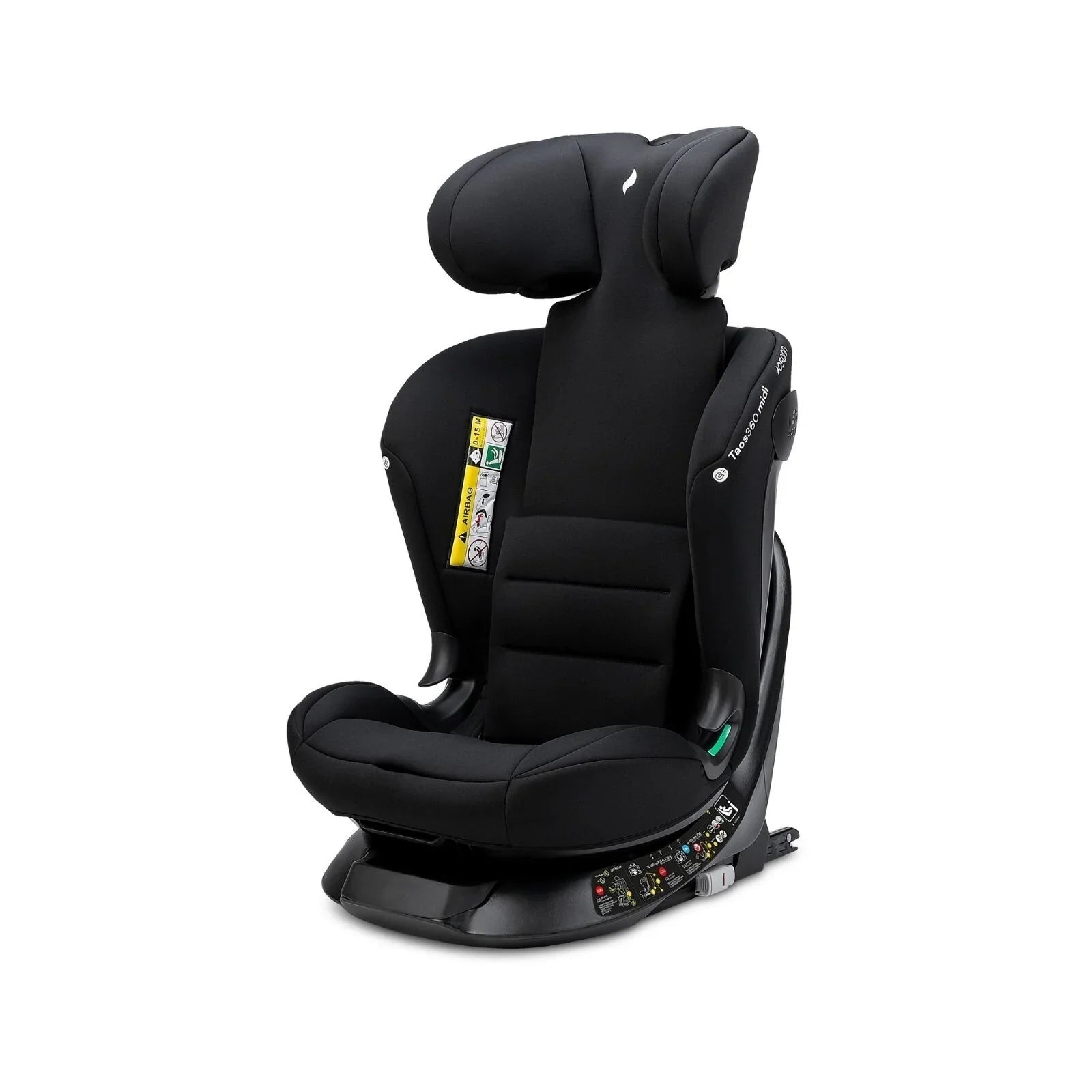 Osann Taos360 Midi ECE R129/04 Car Seat - Black - mezetto ebebek ebebek