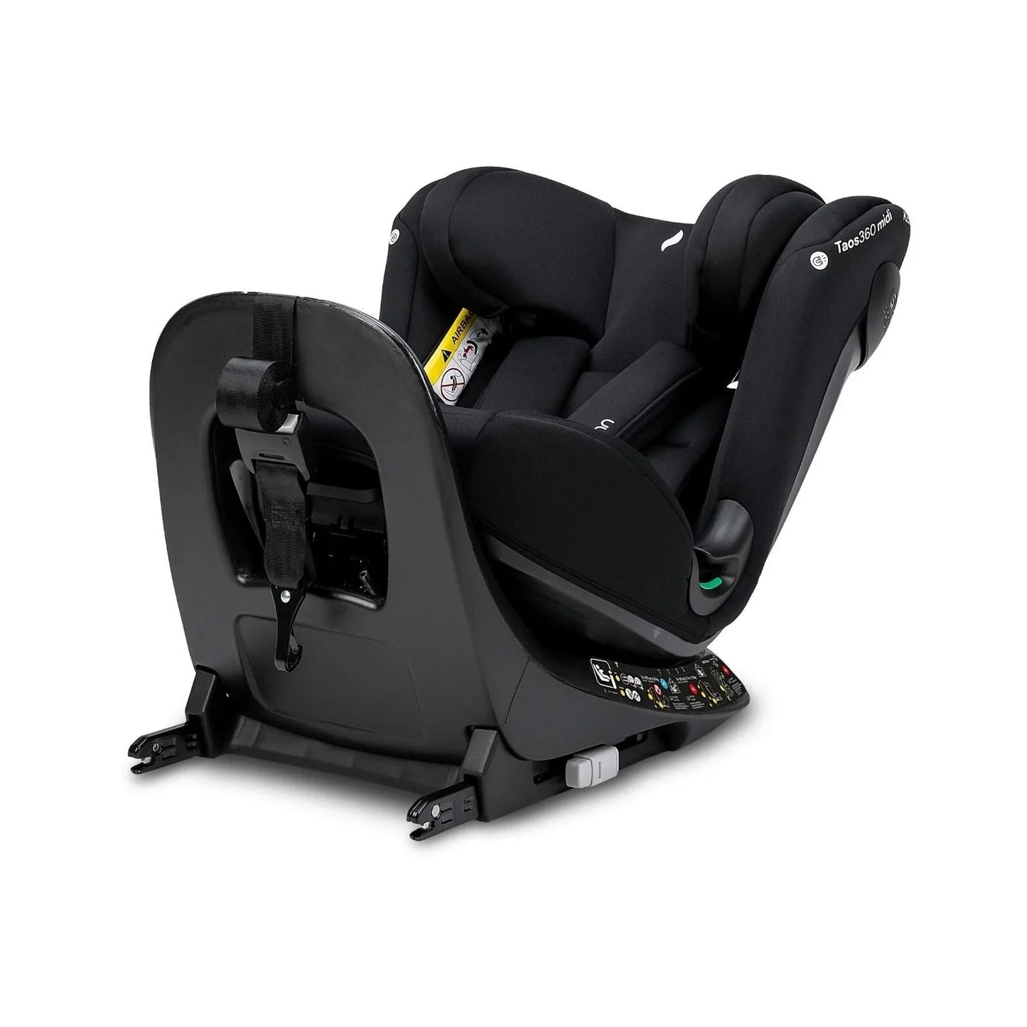 Osann Taos360 Midi ECE R129/04 Car Seat - Black - mezetto ebebek ebebek