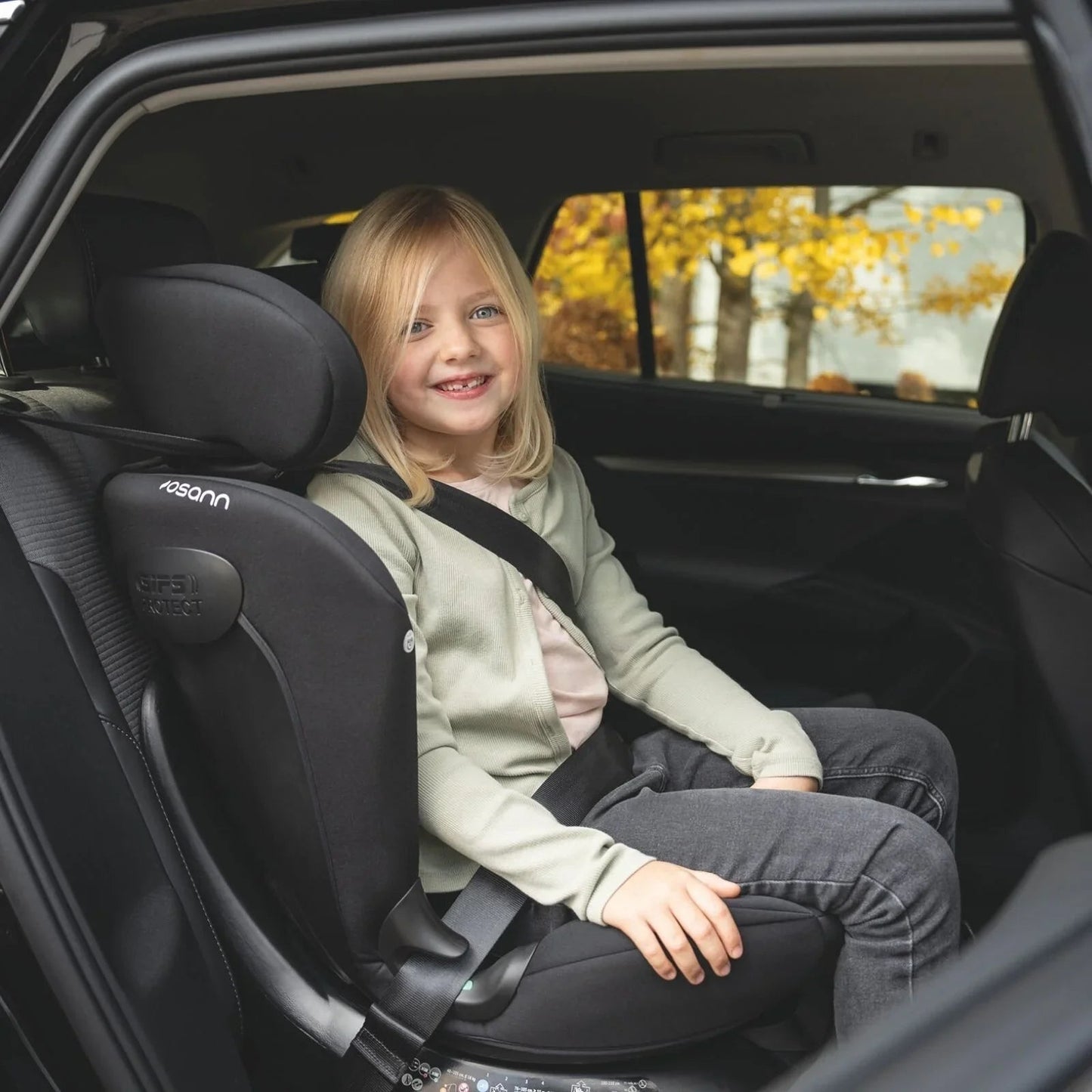 Osann Taos360 Midi ECE R129/04 Car Seat - Black - mezetto ebebek ebebek