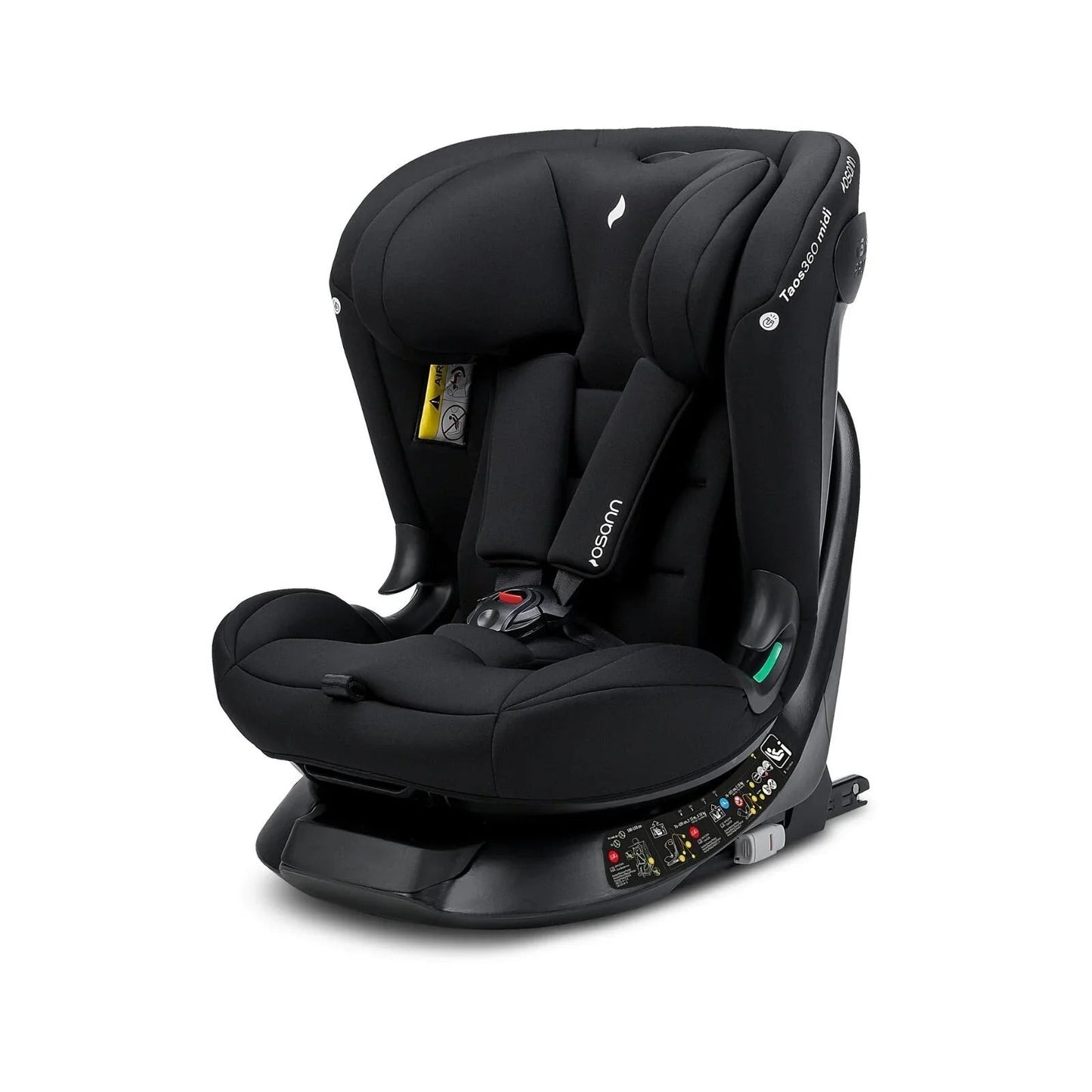 Osann Taos360 Midi ECE R129/04 Car Seat - Black - mezetto ebebek ebebek