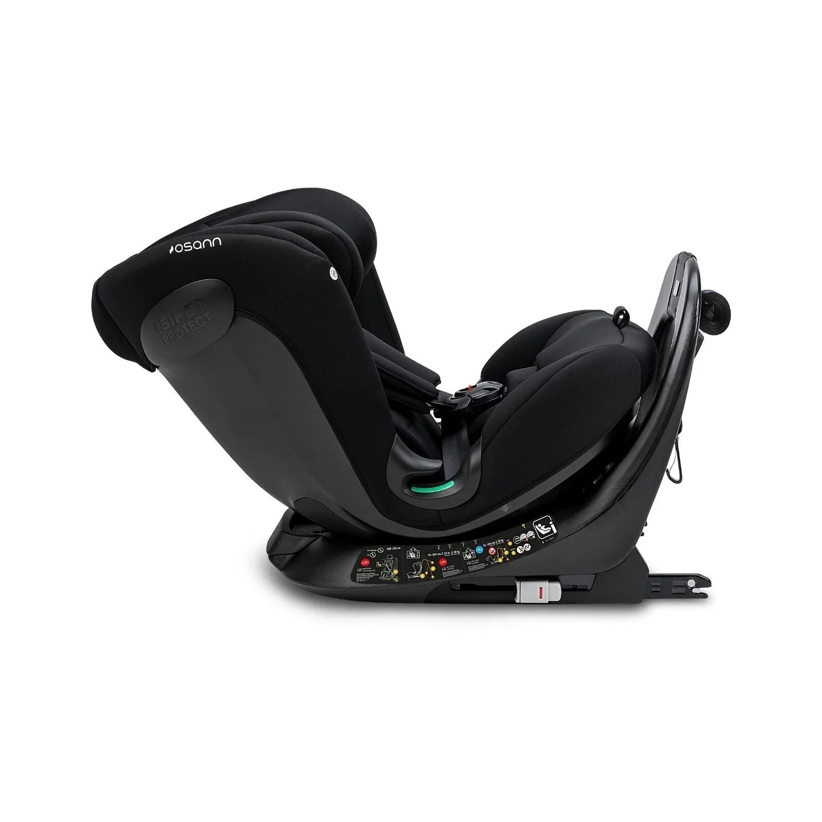 Osann Taos360 Midi ECE R129/04 Car Seat - Black - mezetto ebebek ebebek