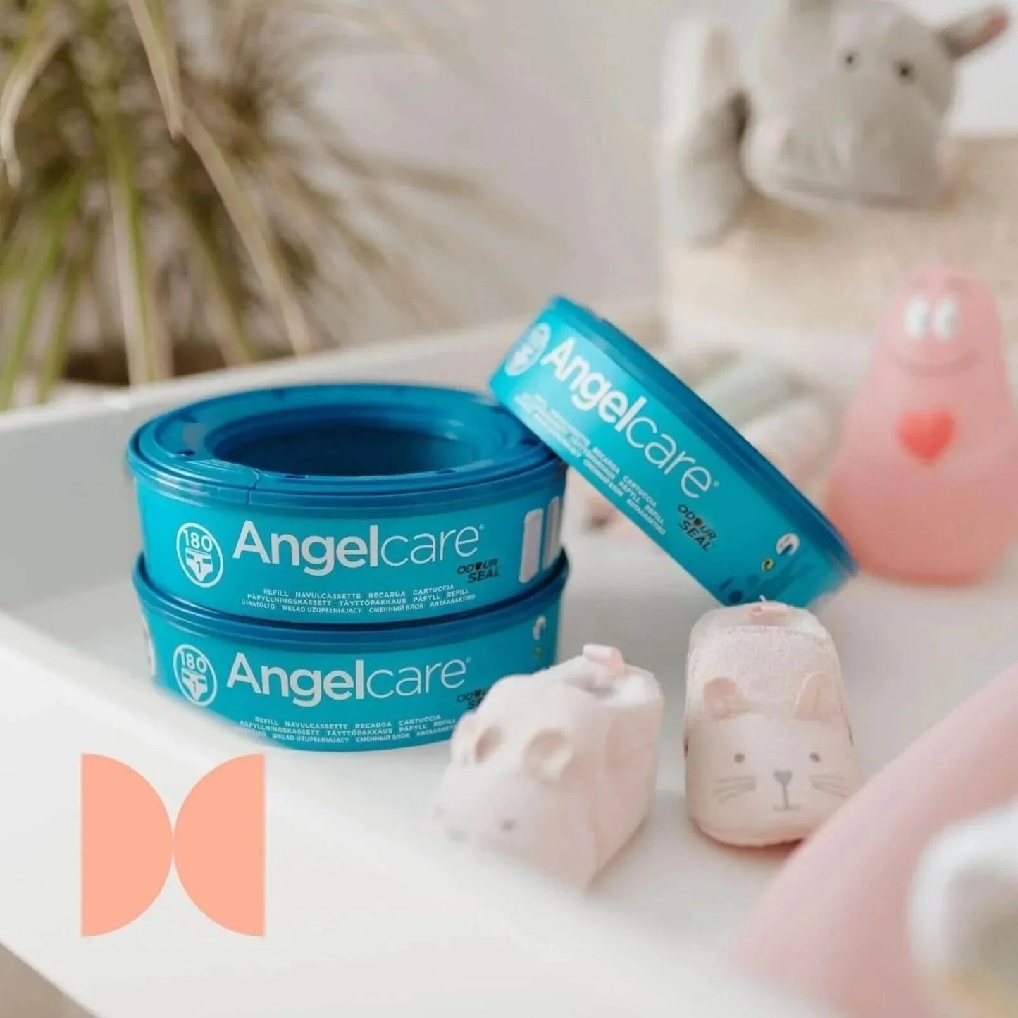 Outlet - Angelcare Refill Cassettes 3 pcs - mezetto ebebek ebebek