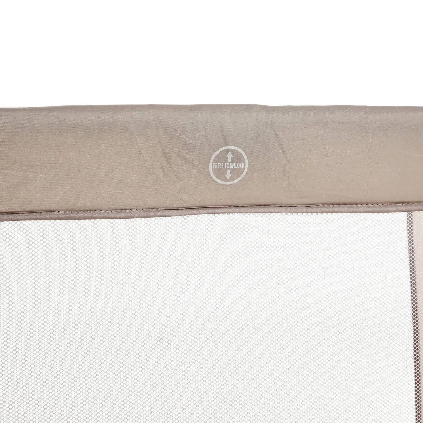 Outlet - baby plus Eco Travel Cot - Khaki - mezetto ebebek ebebek