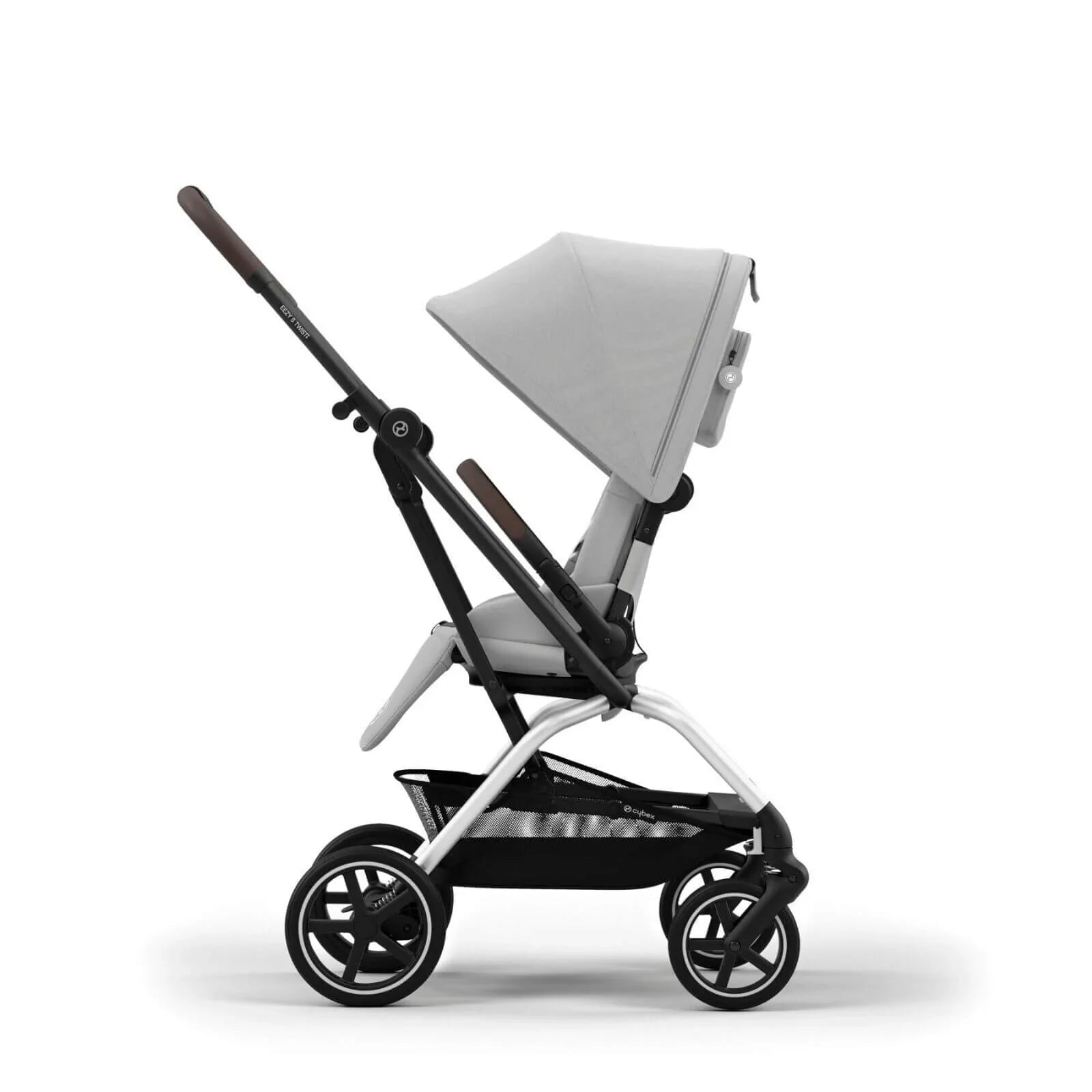 Outlet - Cybex Eezy S Twist+2 Pushchair - Fog Grey - mezetto ebebek ebebek