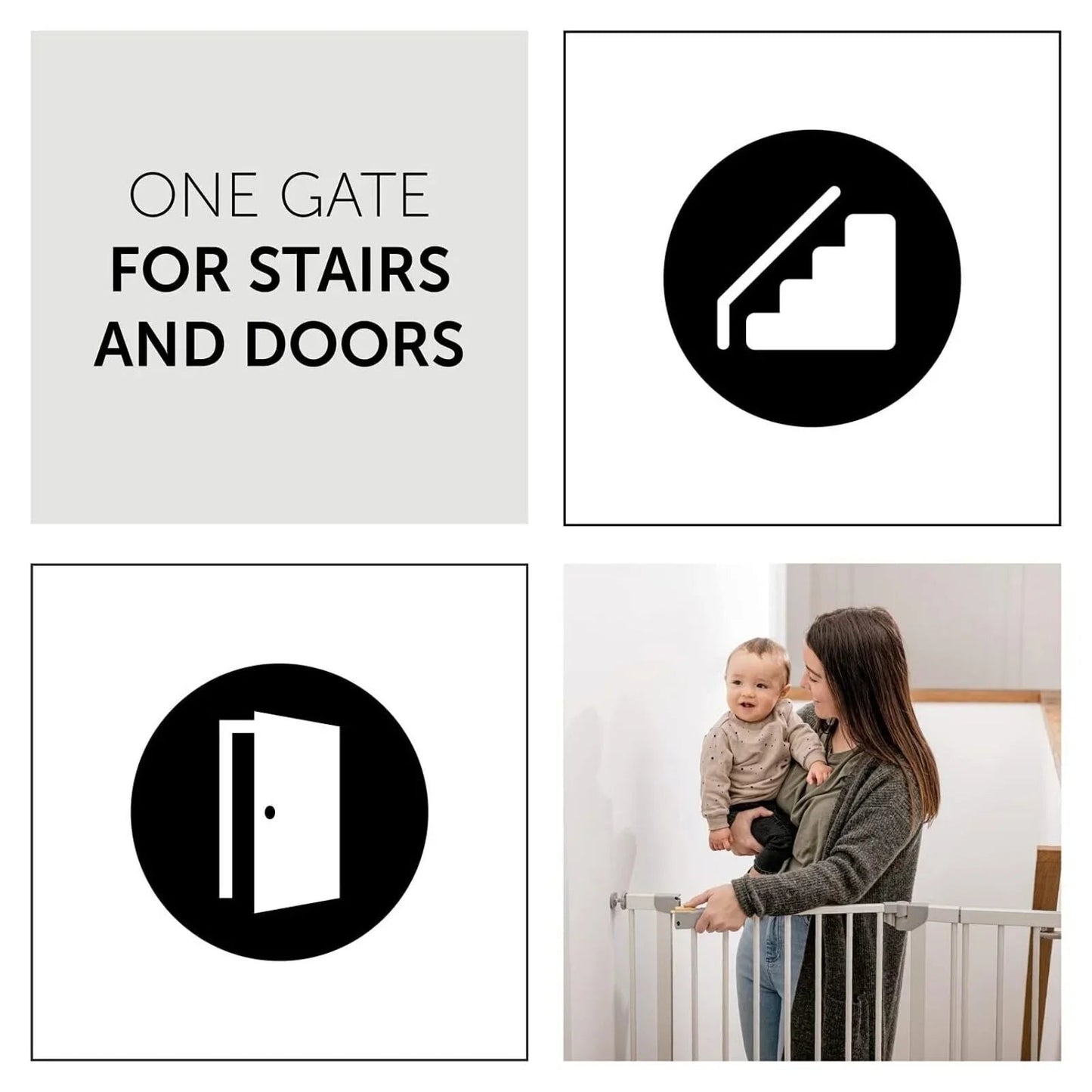 Outlet - Hauck Clear Step Safety Gate - mezetto ebebek ebebek