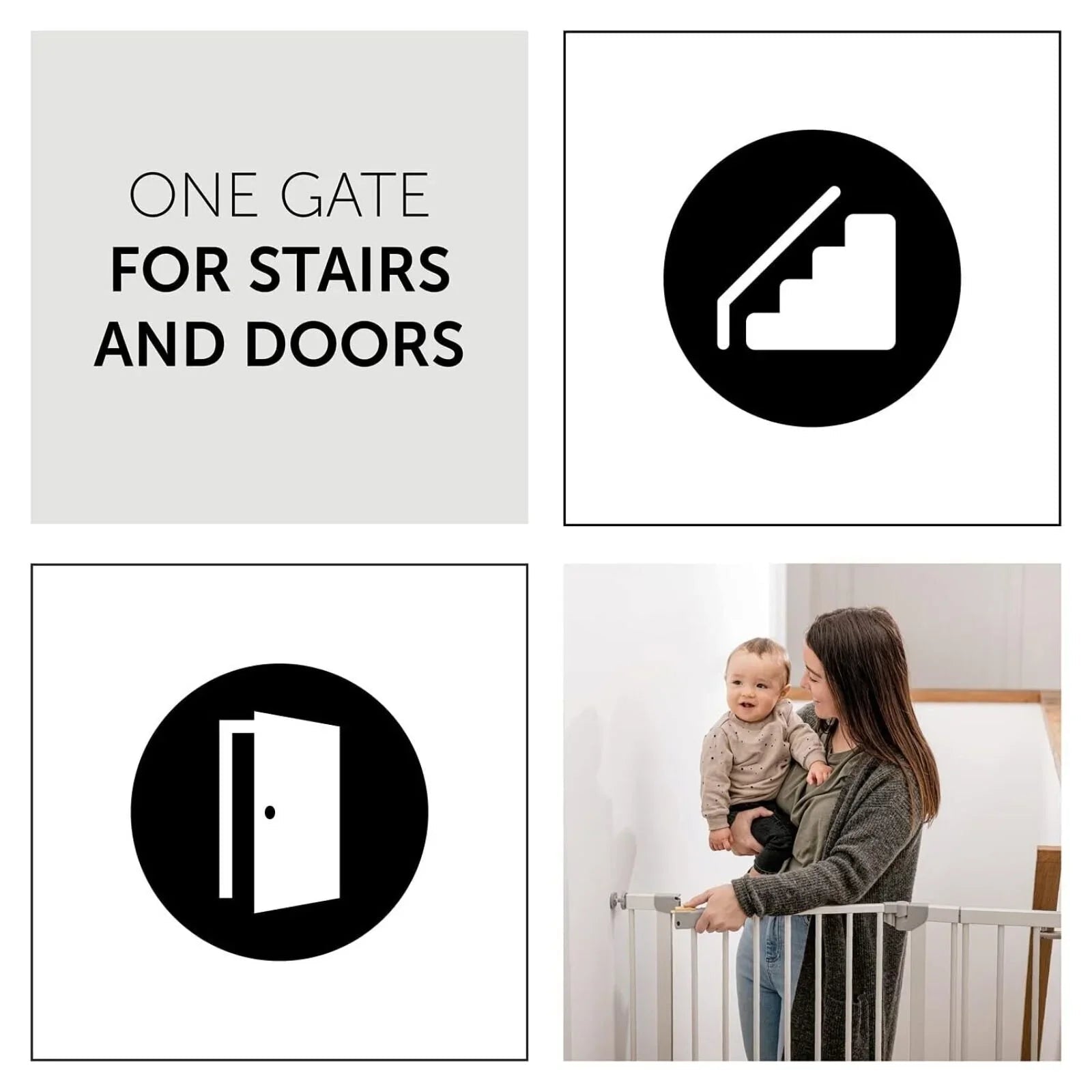 Outlet - Hauck Clear Step Safety Gate - mezetto ebebek ebebek