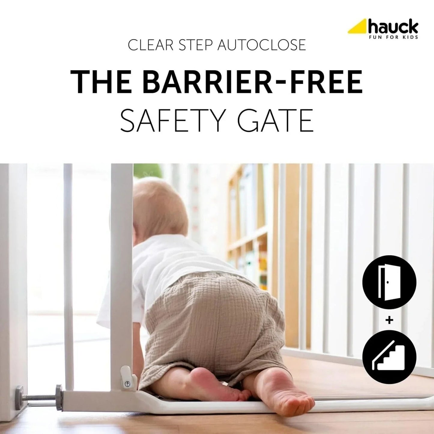 Outlet - Hauck Clear Step Safety Gate - mezetto ebebek ebebek