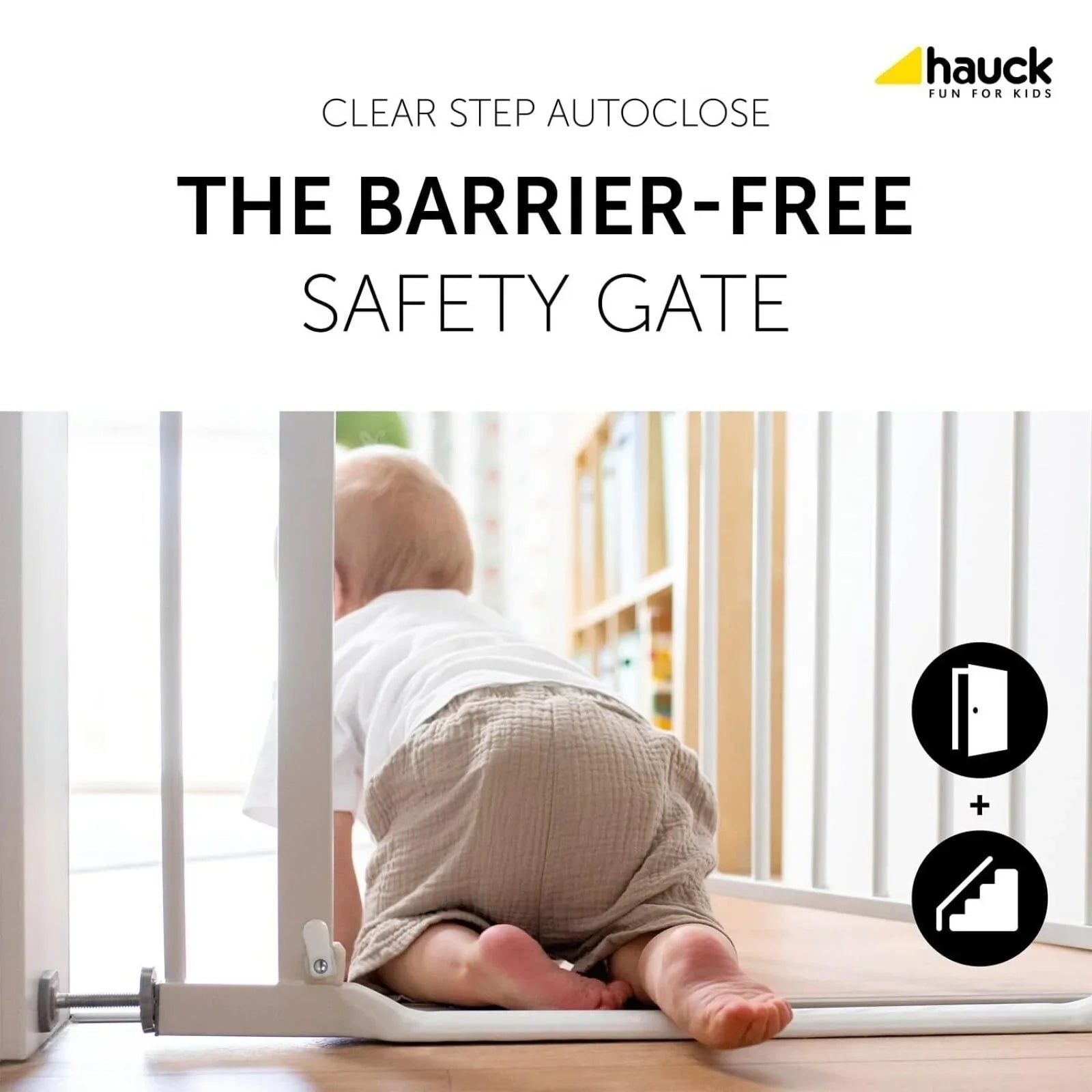 Outlet - Hauck Clear Step Safety Gate - mezetto ebebek ebebek