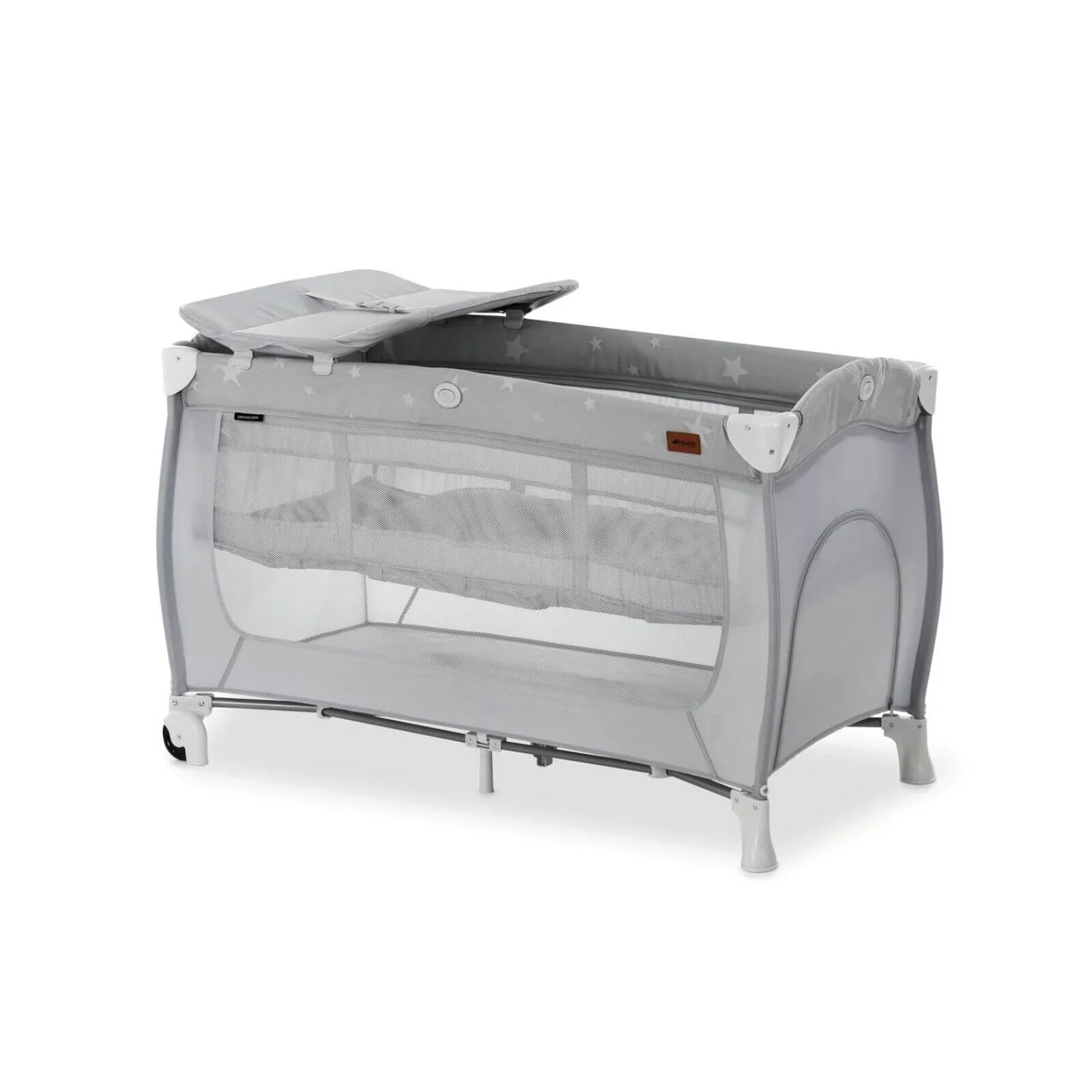 Outlet - Hauck Sleep N Play Center Bassinet Travel Cot & Playpen - Stars - mezetto ebebek ebebek