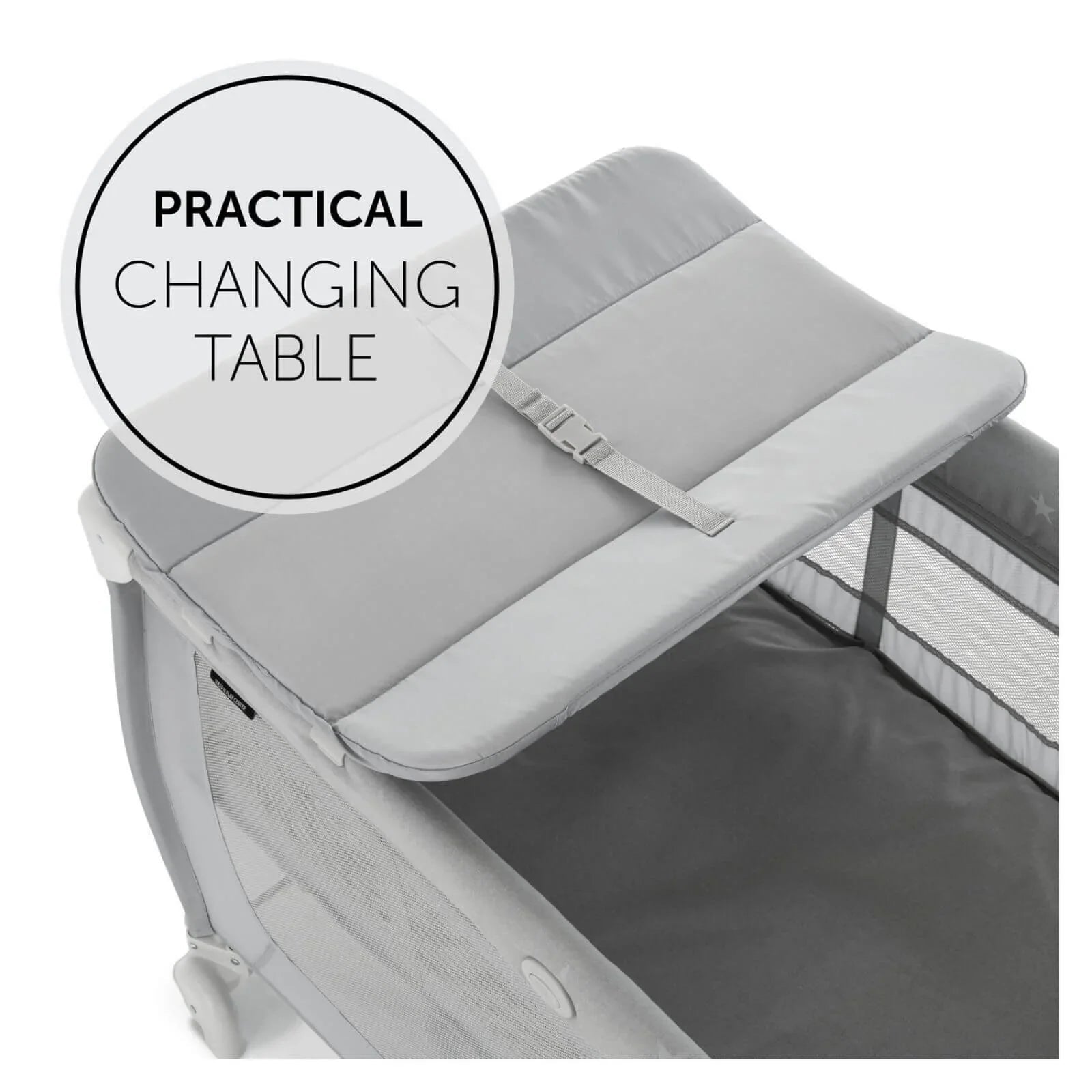 Outlet - Hauck Sleep N Play Center Bassinet Travel Cot & Playpen - Stars - mezetto ebebek ebebek