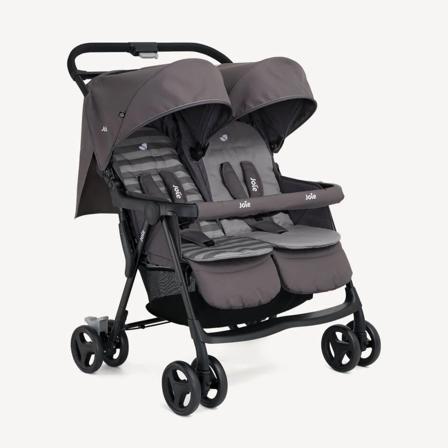 Outlet - Joie Aire Twin Stroller - Dark Pewter - mezetto ebebek ebebek