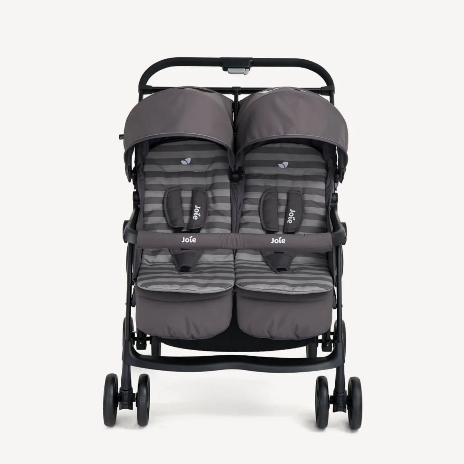 Outlet - Joie Aire Twin Stroller - Dark Pewter - mezetto ebebek ebebek