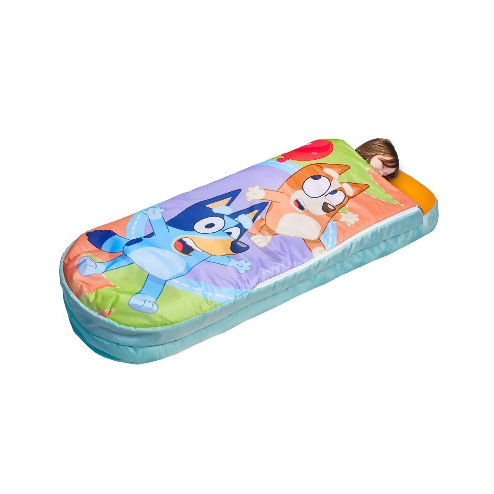 Outlet - ReadyBed 2 - in - 1 Airbed and Sleeping Bag - Bluey - mezetto ebebek ebebek