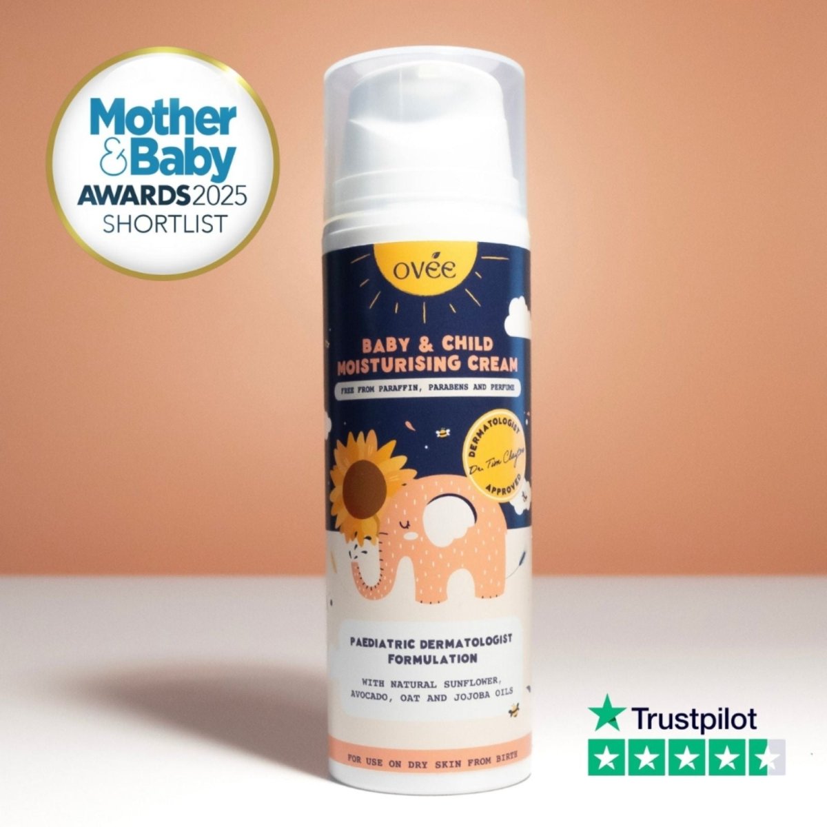 Ovée Baby & Child Moisturising Cream - mezetto ebebek ebebek