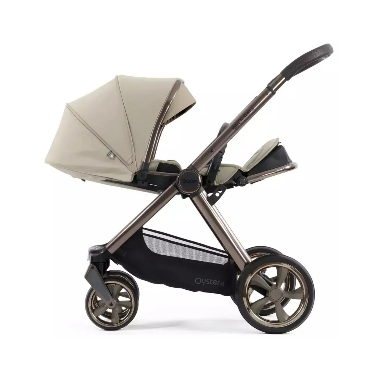 Oyster 4 Single Stroller - Buttermilk - mezetto ebebek ebebek