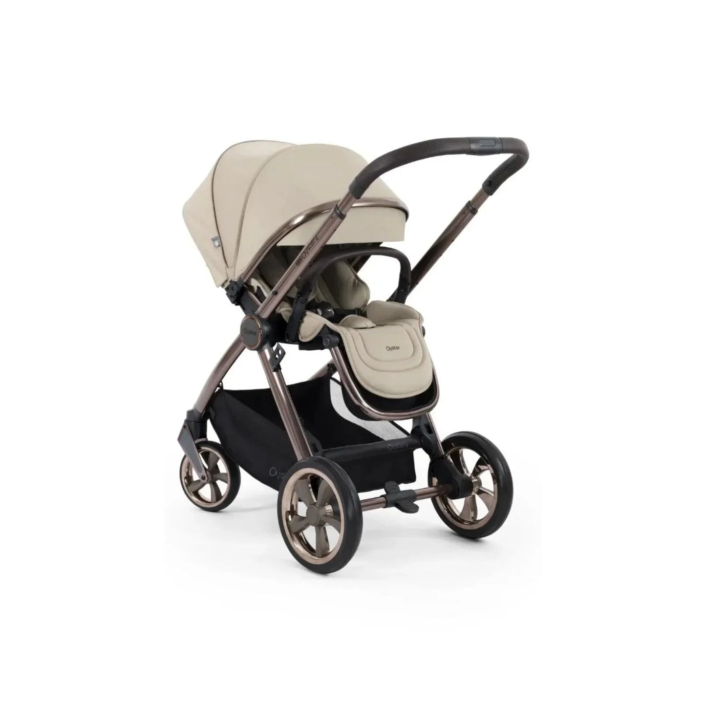 Oyster 4 Single Stroller - Buttermilk - mezetto ebebek ebebek