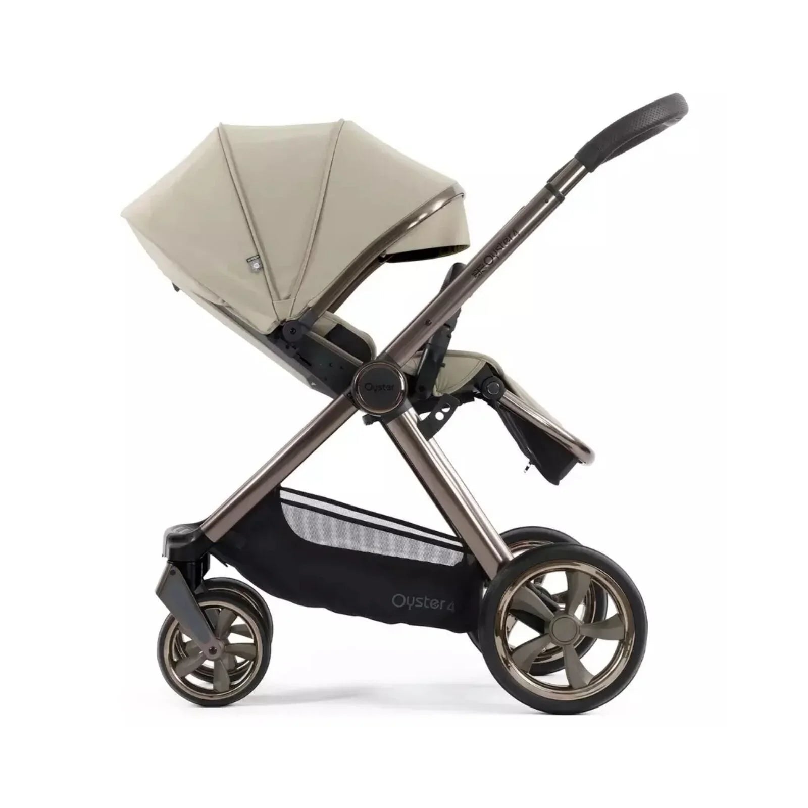 Oyster 4 Single Stroller - Buttermilk - mezetto ebebek ebebek