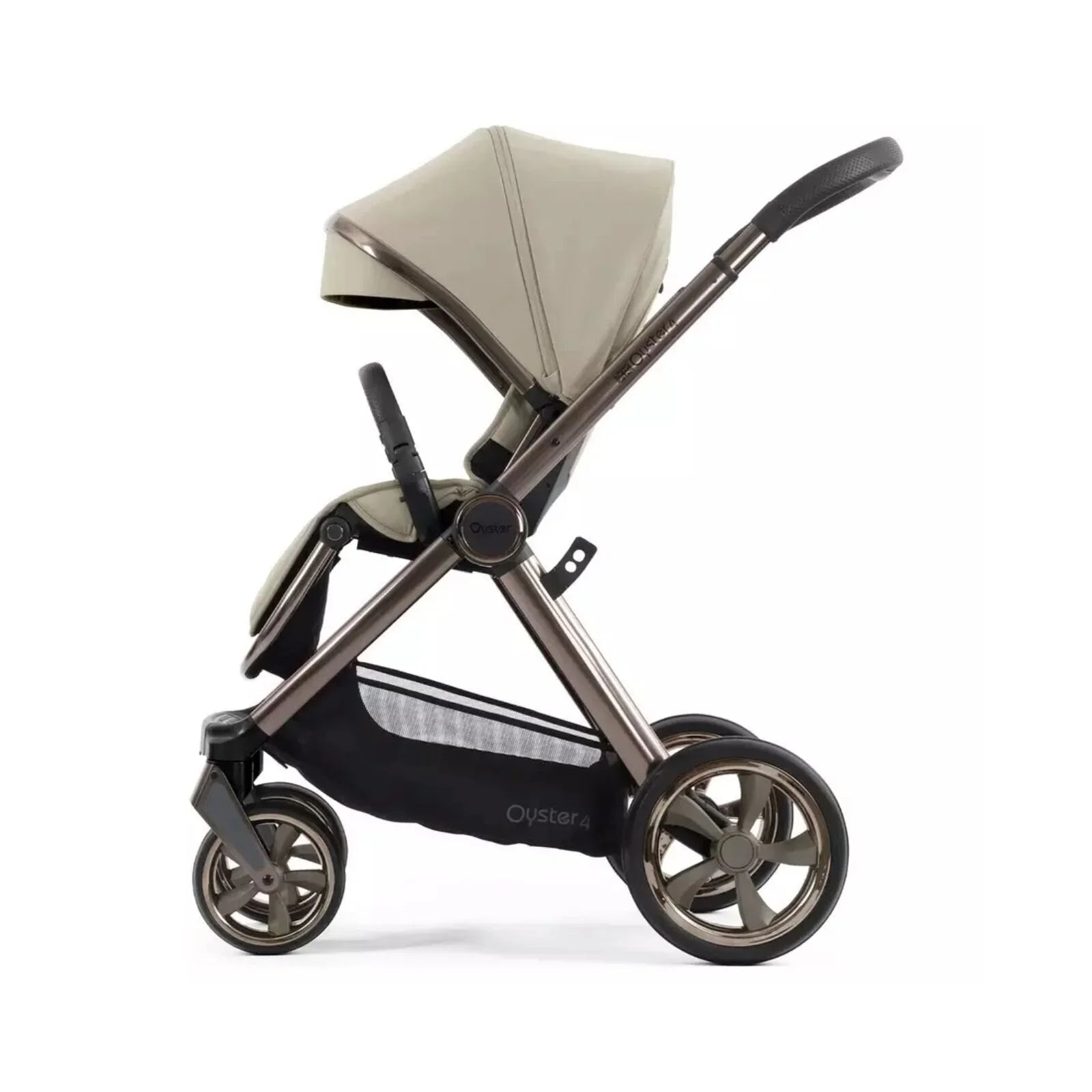 Oyster 4 Single Stroller - Buttermilk - mezetto ebebek ebebek