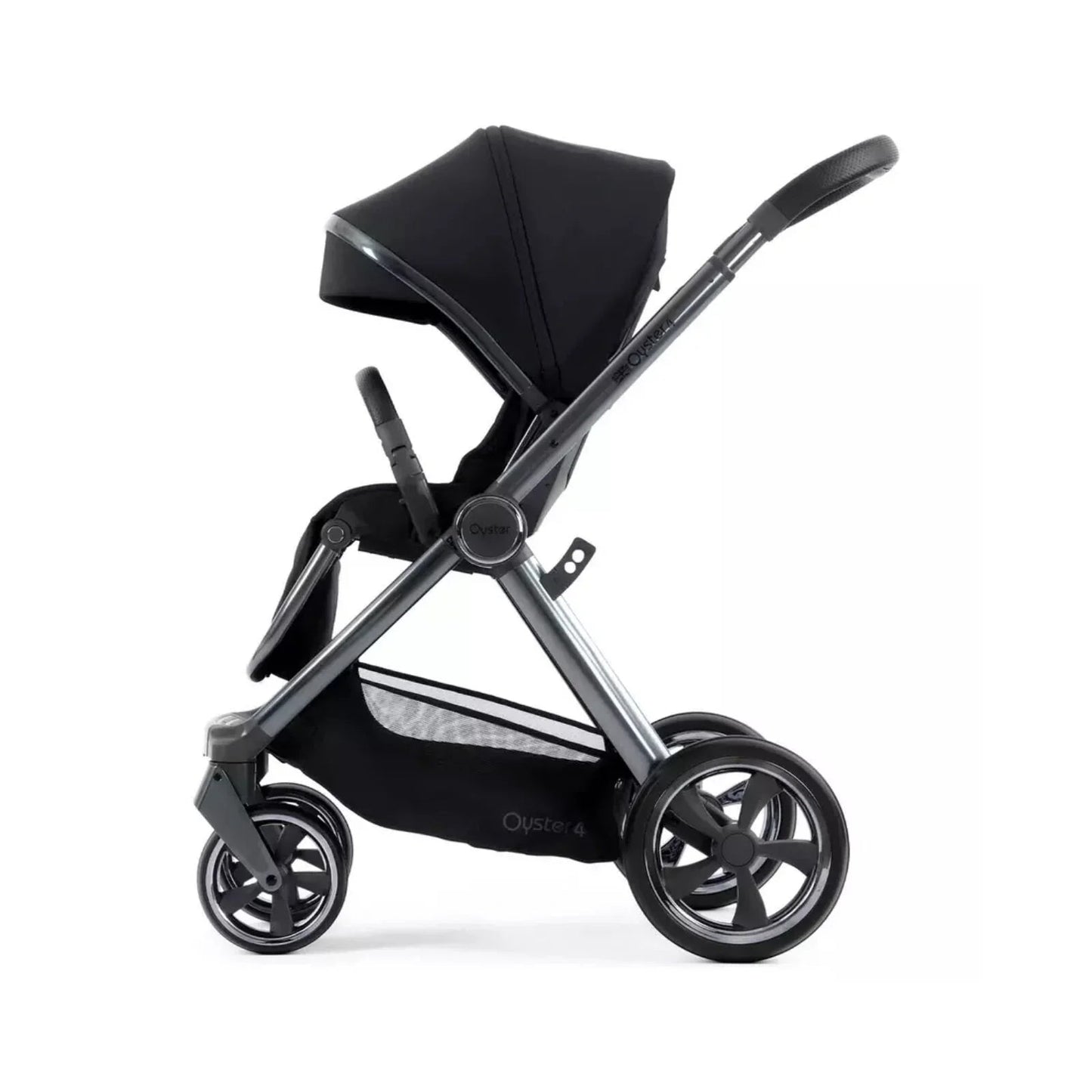 Oyster 4 Single Stroller - Carbonite - mezetto ebebek ebebek