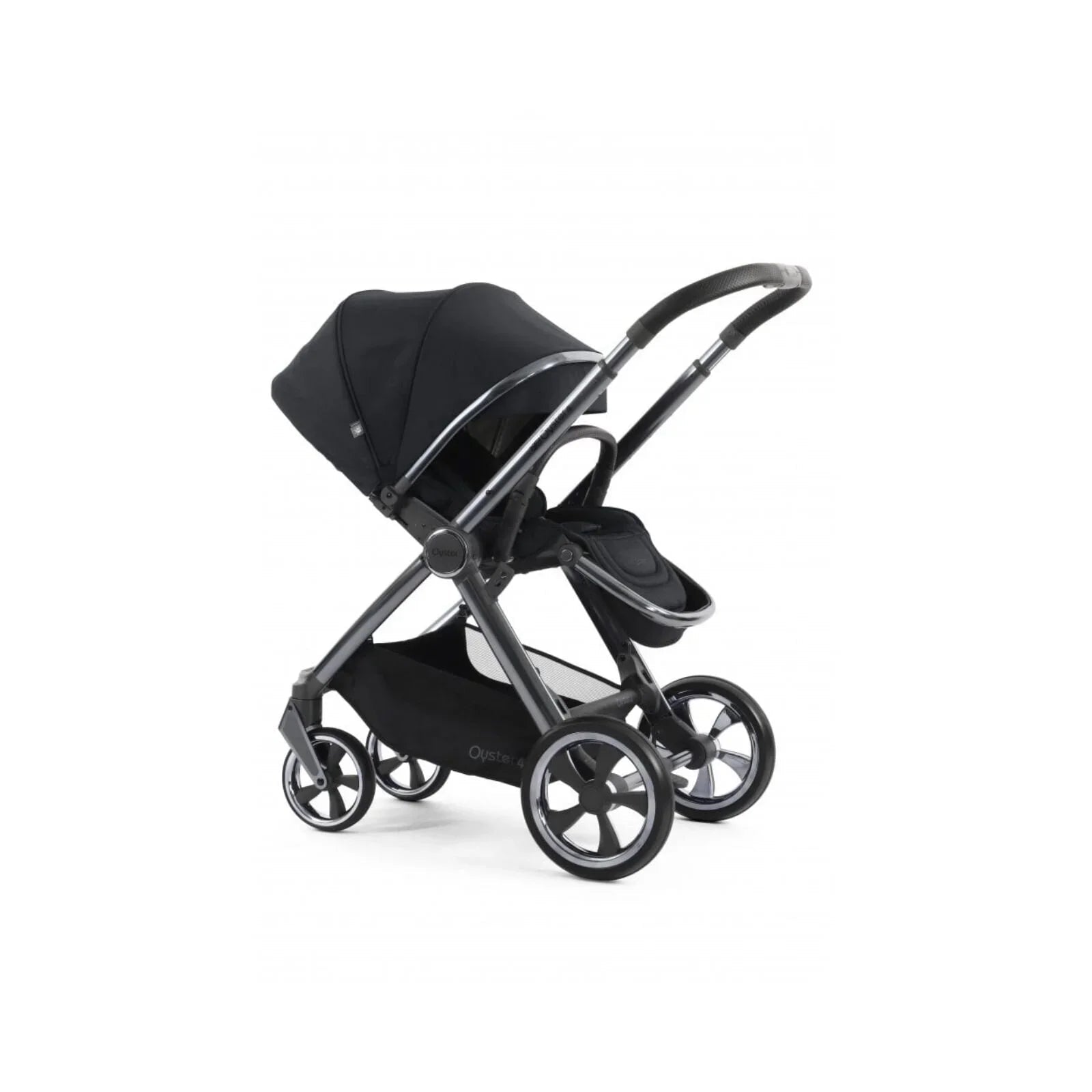 Oyster 4 Single Stroller - Carbonite - mezetto ebebek ebebek