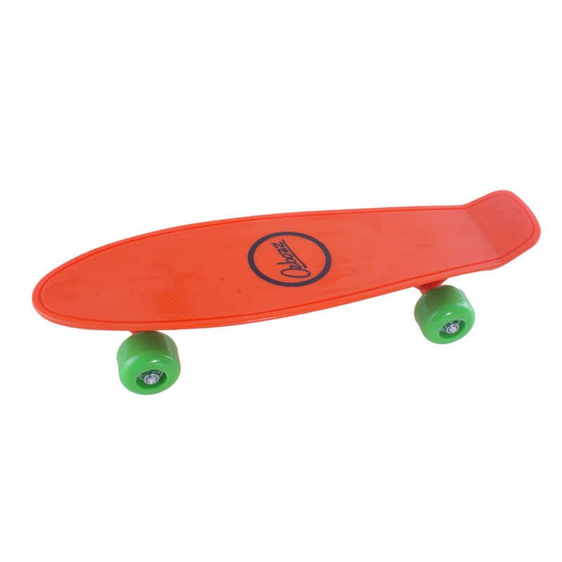 Ozbozz Plastic Skateboard 17x5 Inch - mezetto ebebek ebebek