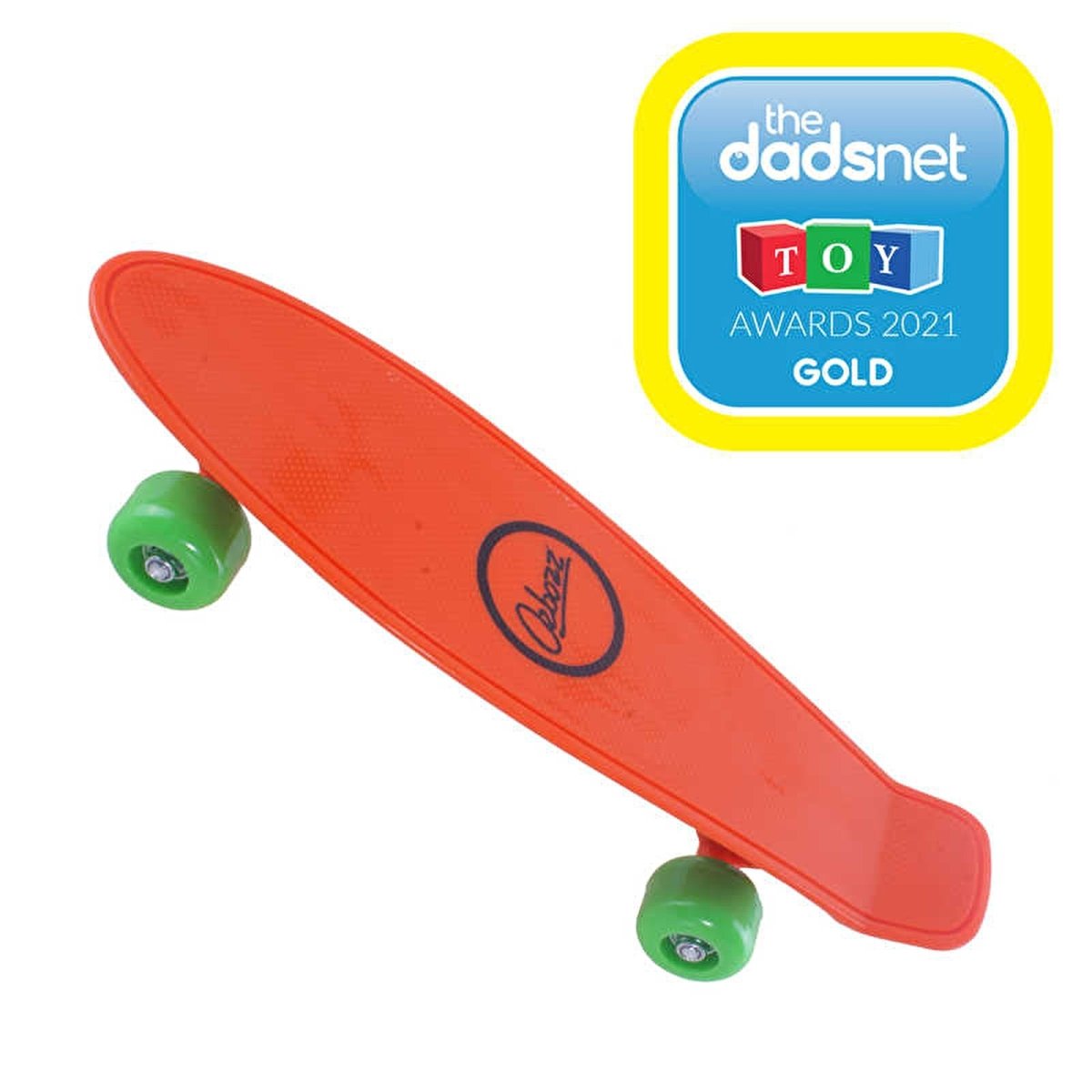 Ozbozz Plastic Skateboard 17x5 Inch - mezetto ebebek ebebek