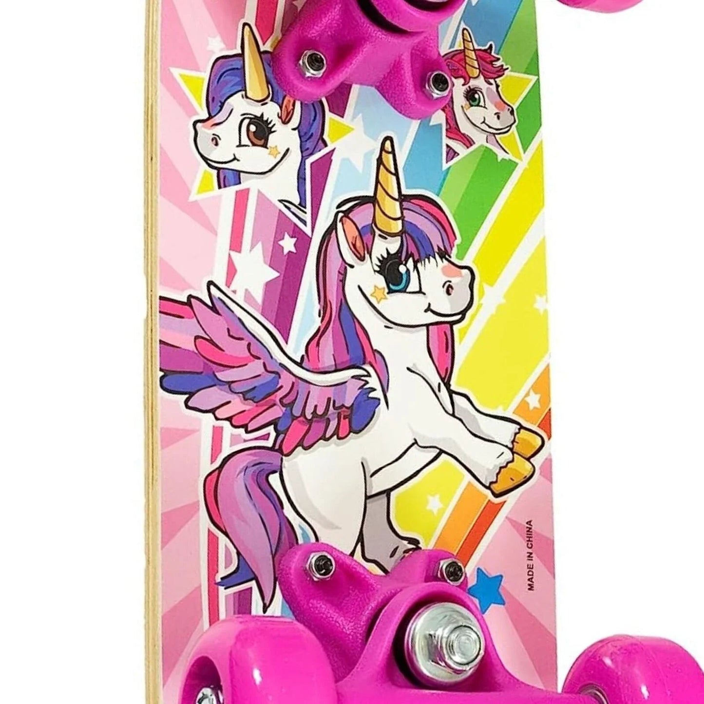 Ozbozz Unicorn Skateboard 17x5 Inch - mezetto ebebek ebebek