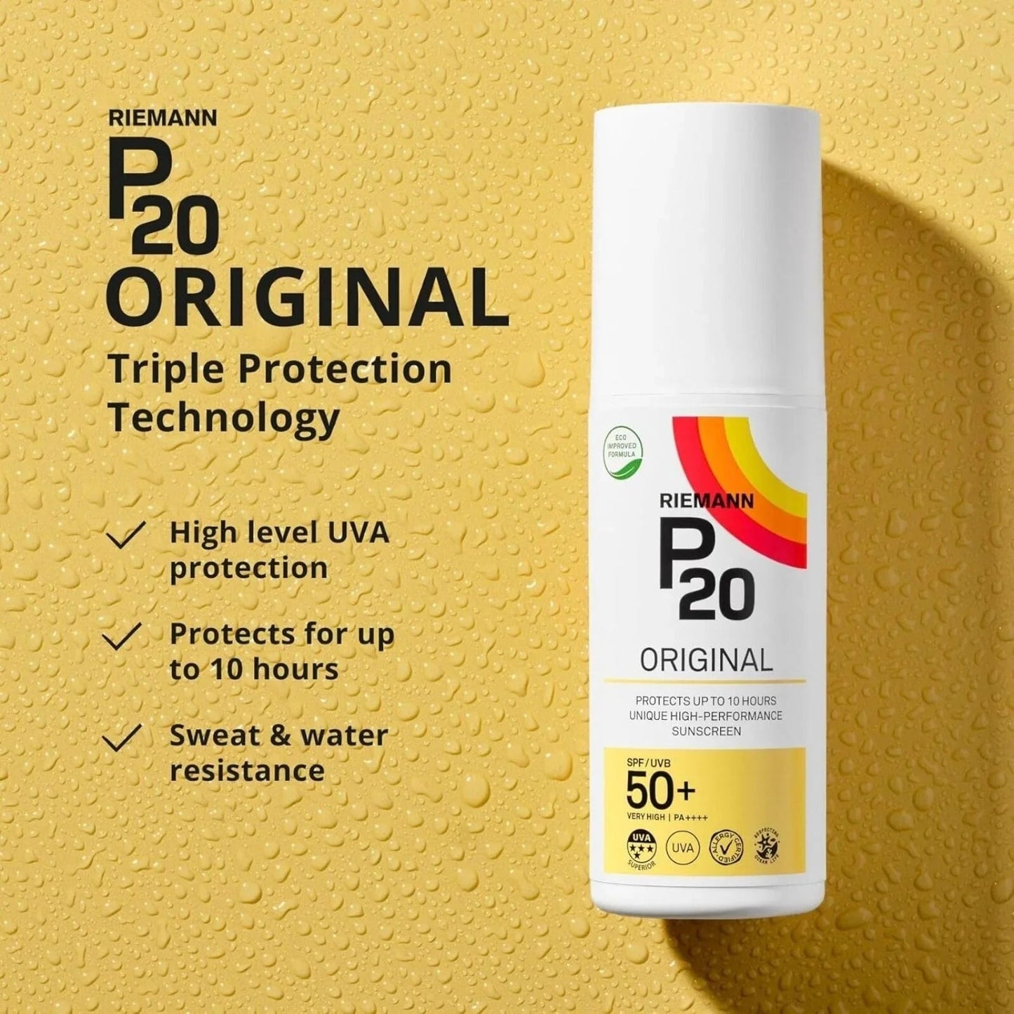 P20 Original SPF 50+ Sun Spray 100ml - mezetto ebebek ebebek