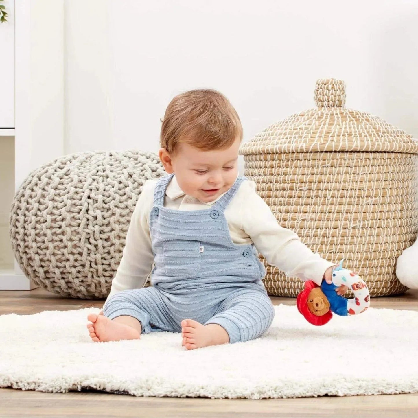 Paddington Baby Ring Rattle - mezetto ebebek ebebek