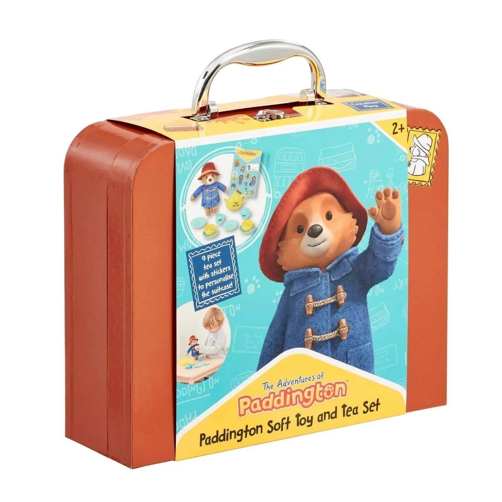 Paddington Soft Toy and Tea Set - mezetto ebebek ebebek
