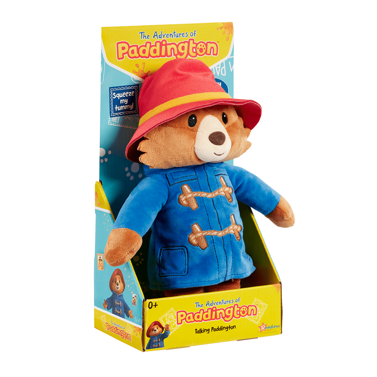 Paddington TV Bear Talking Soft Toy Teddy for Babies and Toddlers 25cm - mezetto ebebek ebebek