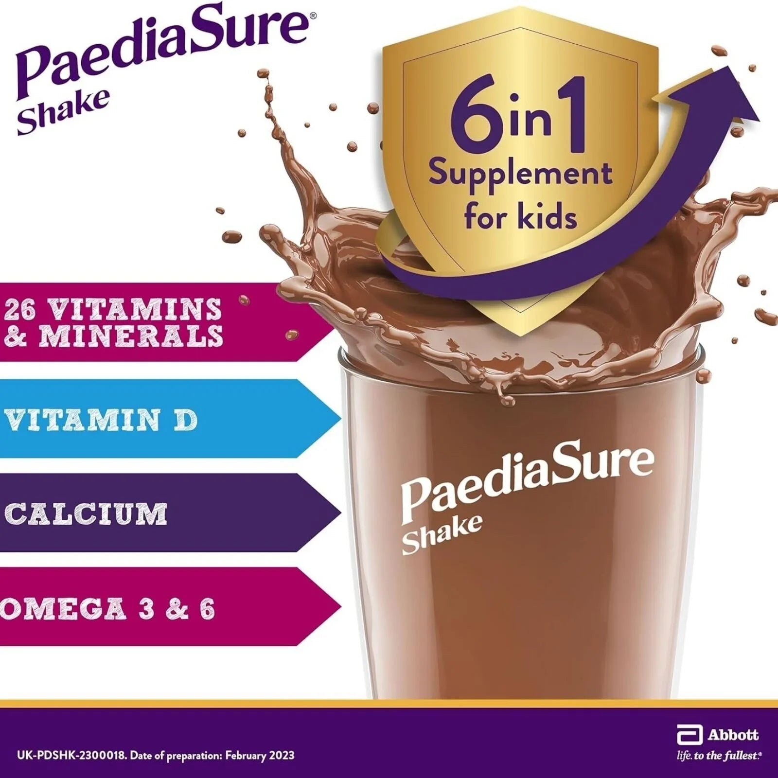 PaediaSure Shake Chocolate Flavoured 200ml - mezetto ebebek ebebek