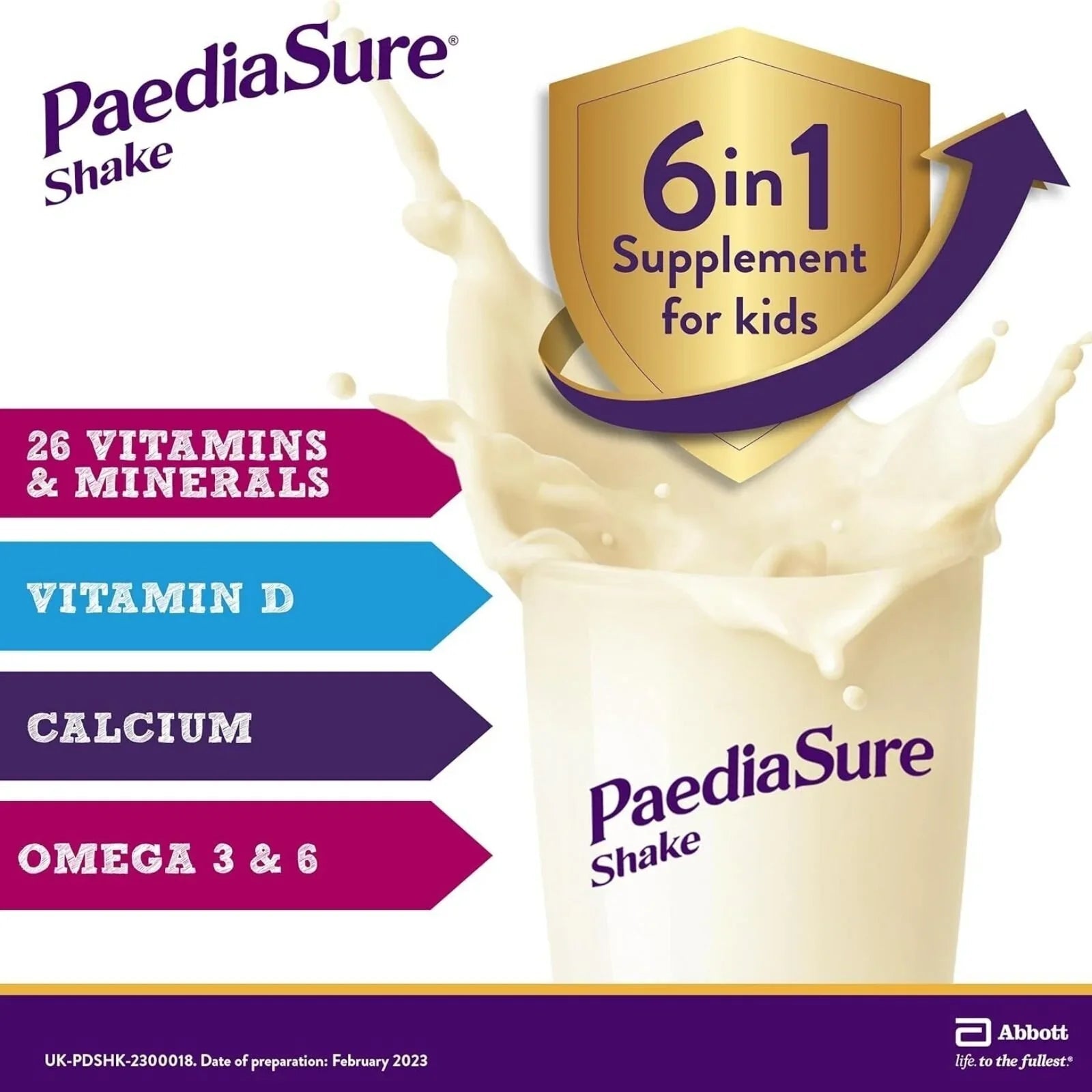 PaediaSure Shake Vanilla Flavoured 200ml - mezetto ebebek ebebek