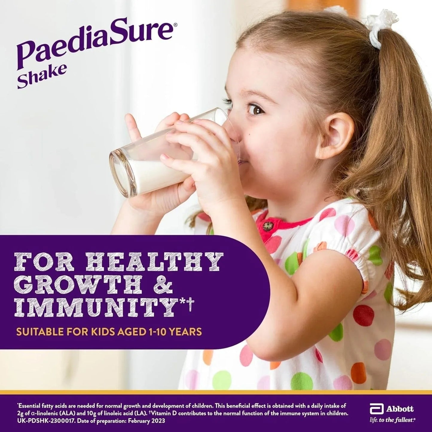PaediaSure Shake Vanilla Flavoured Nutritional Supplement Powder for Kids 850g - mezetto ebebek ebebek