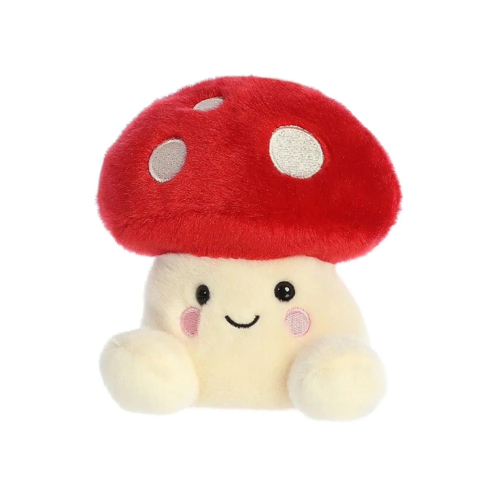Palm Pals Amanita Mushroom Soft Toy 12cm - mezetto ebebek ebebek