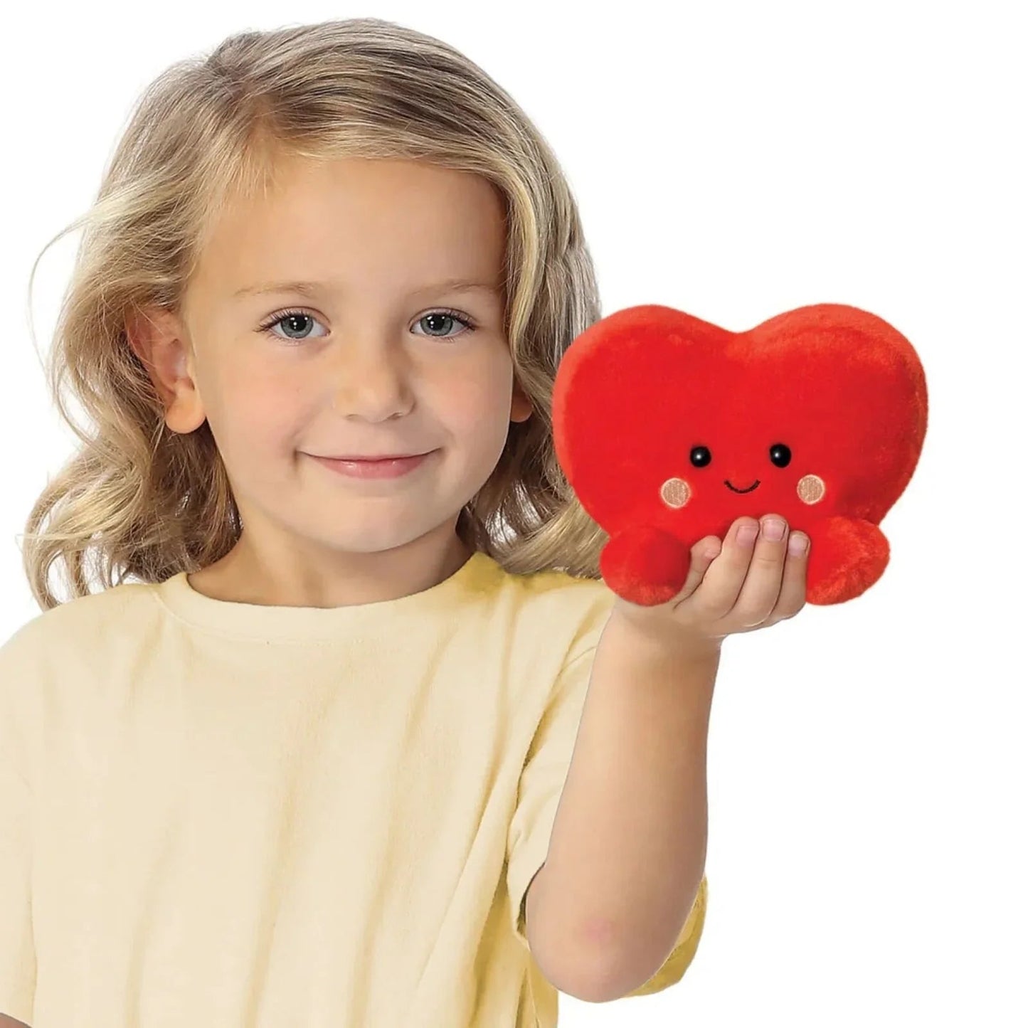 Palm Pals Amore Heart Soft Toy 12cm - mezetto ebebek ebebek